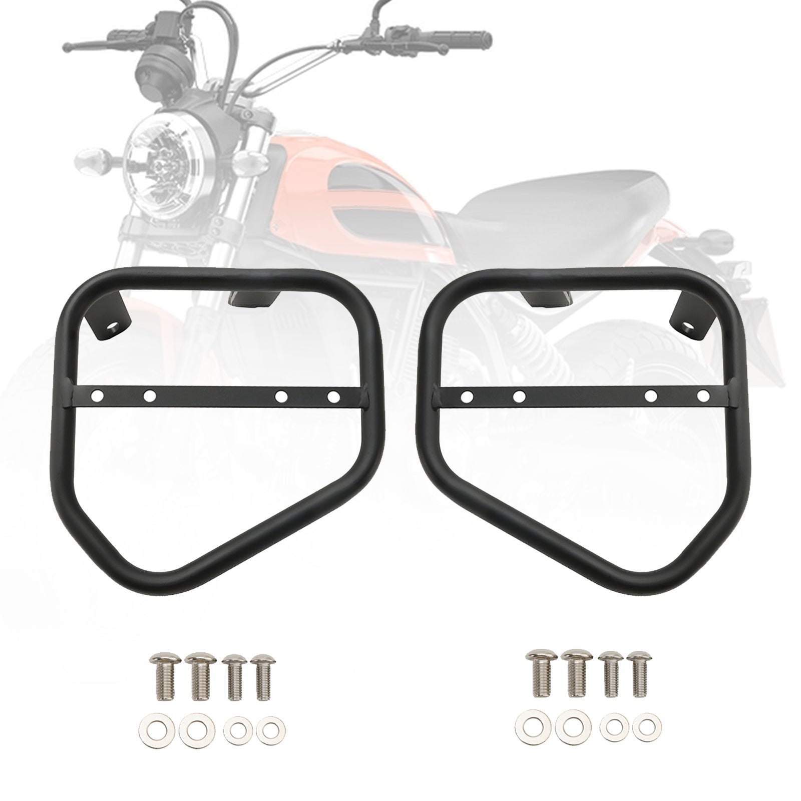 15-23 Scrambler 400 800 Right Side Saddle Bag Mounting Bracket