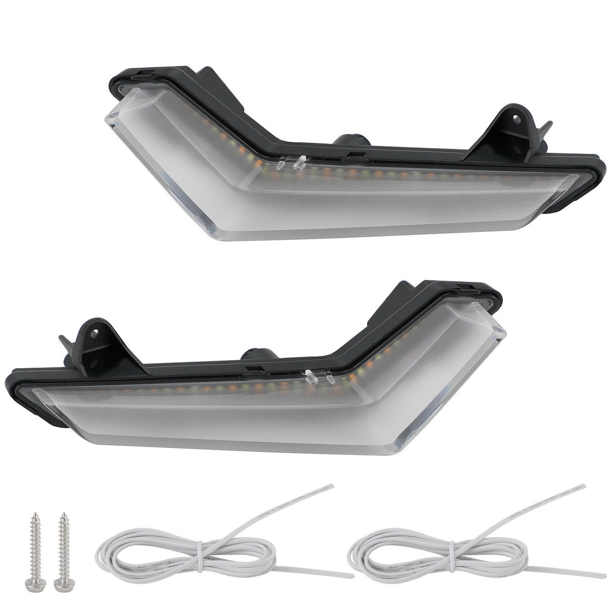 LED Front Turn Signals Light Daytime Running For Can-Am Defender Max 2020-2023