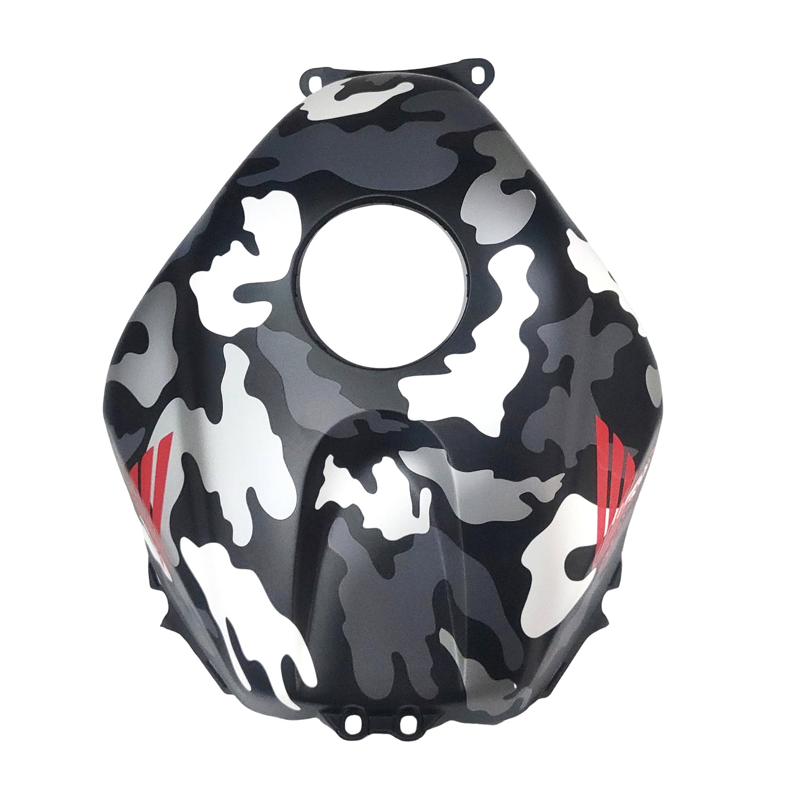 Amotopart 2003-2004 Honda CBR600RR Black White Shark Fairing Kit