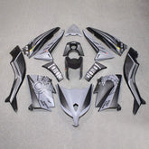 Amotopart 2012-2014 T-Max TMAX530 Yamaha Kit carena nero opaco e grigio