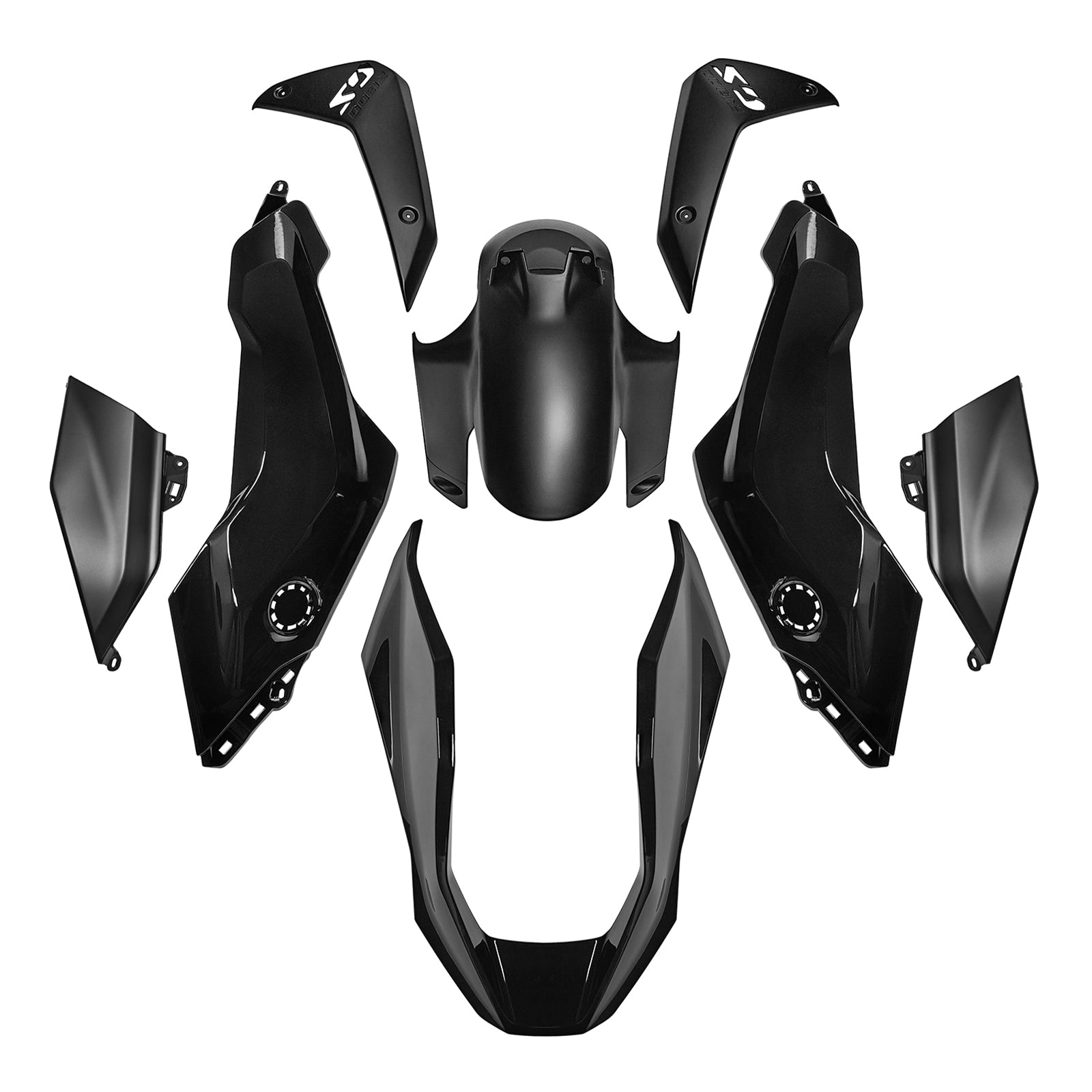 Amotopart 2024-2025 BMW R1300GS Gloss Black Fairing Kit