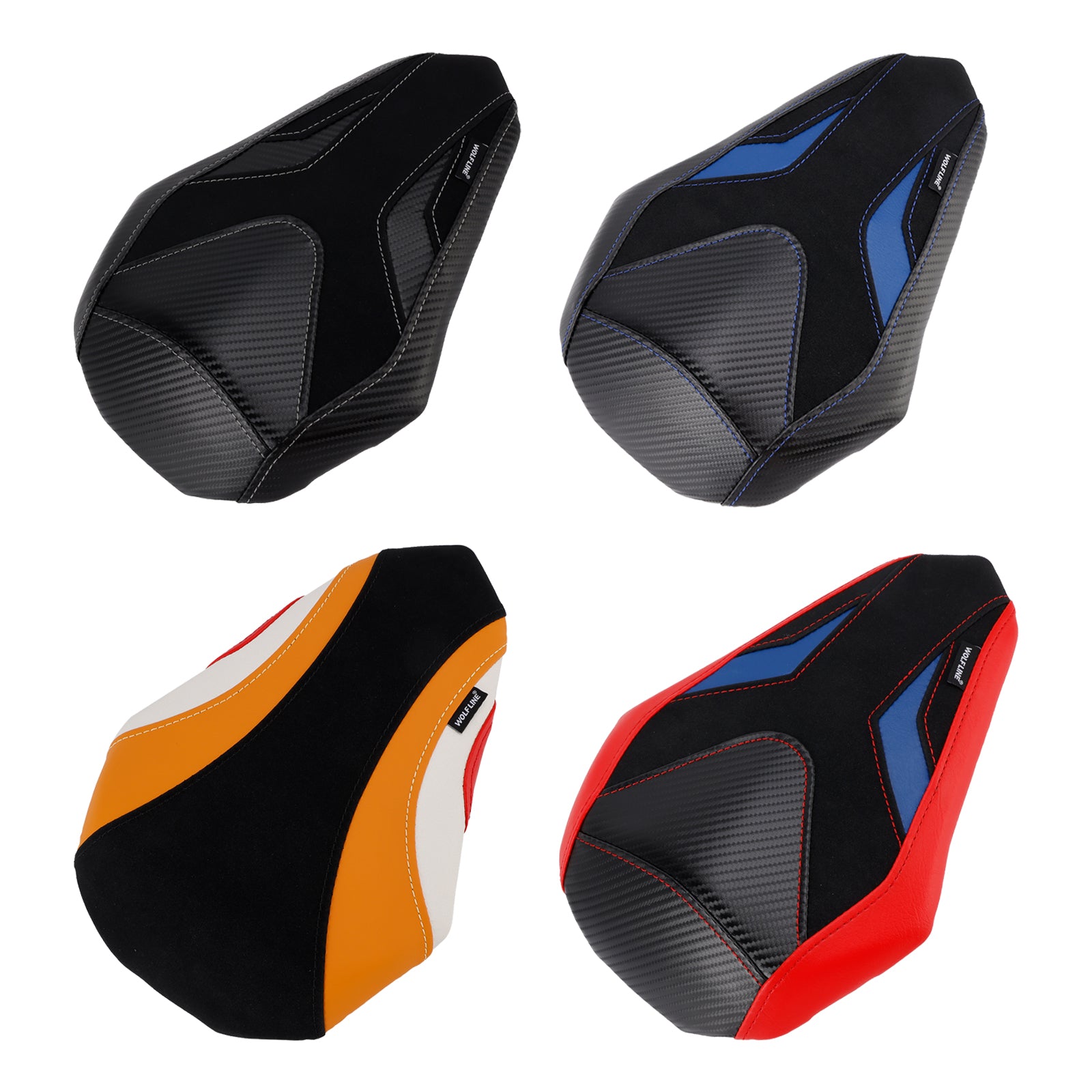 2017-2024 Honda Cbr250Rr Rear Passenger Seat Cushion Pillion Flat Multi