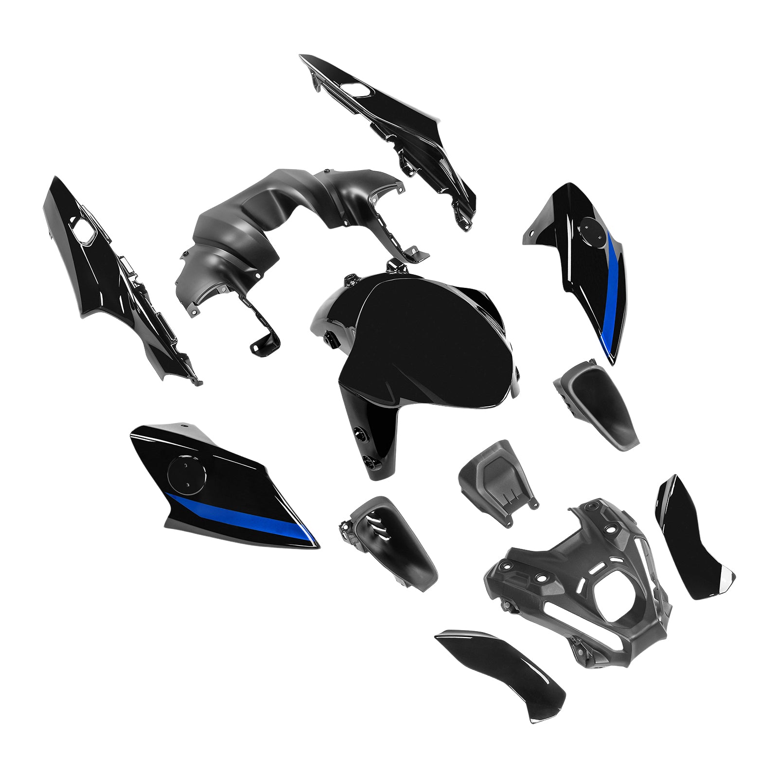 Amotopart 2021-2023 Yamaha MT 09 Fairing Kit