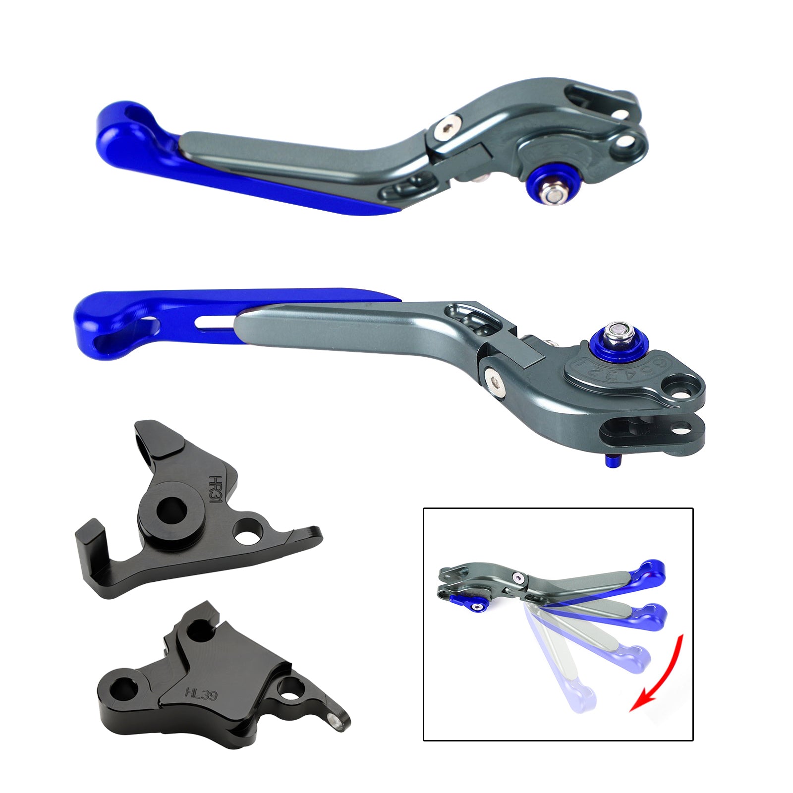 23-24 CFMOTO 450SS 450SR 21-23 450NK Adjustable Clutch Brake Lever