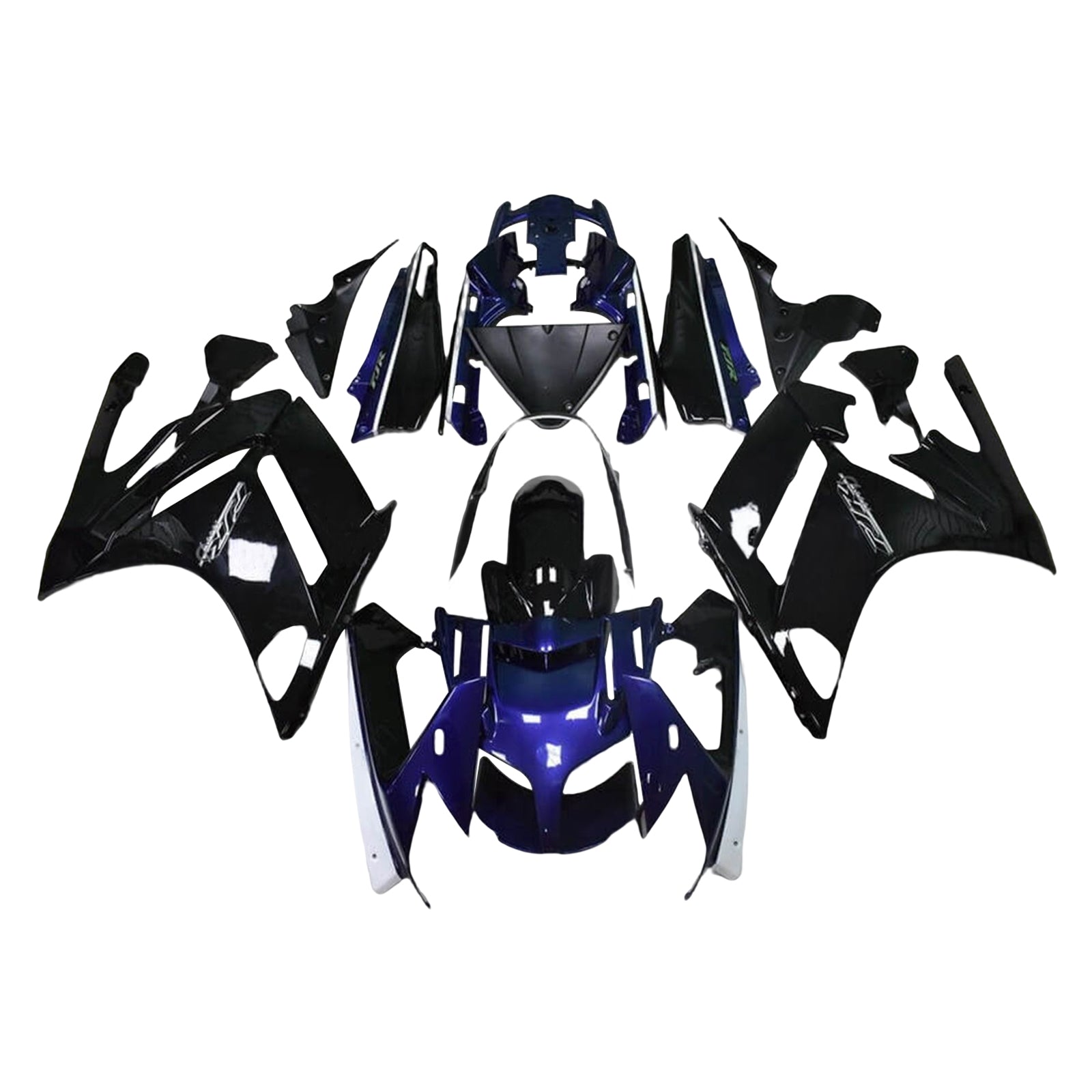 AMOTOPART YAMAHA FJR1300 2013-2015 Black&Blue FAIRING KIT