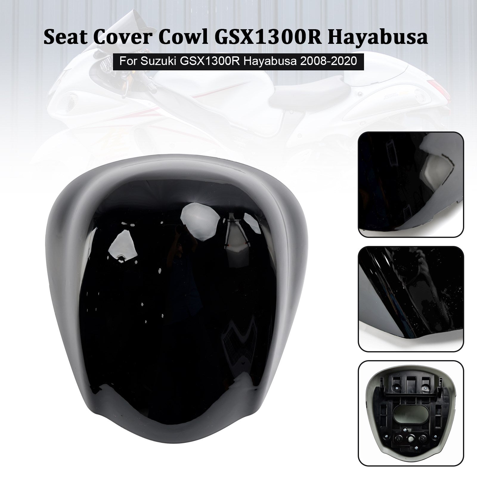 08-20 Suzuki GSX1300R GSX-R1300 Hayabusa Rear Seat Fairing Cover