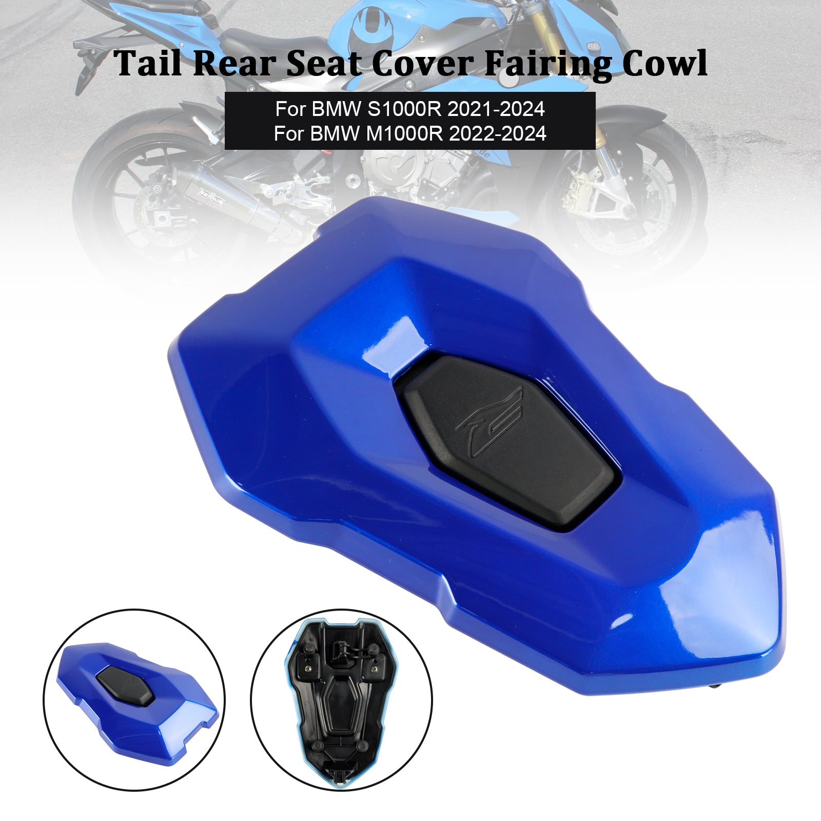 BMW 21-24 S1000R & 22-24 M1000R Tail Rear Seat Cover Fairing Cowl