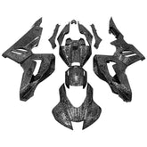 Amotopart 2020-2023 CBR1000RR-R Honda Carbon Fiber Marble Black Fairing Kit