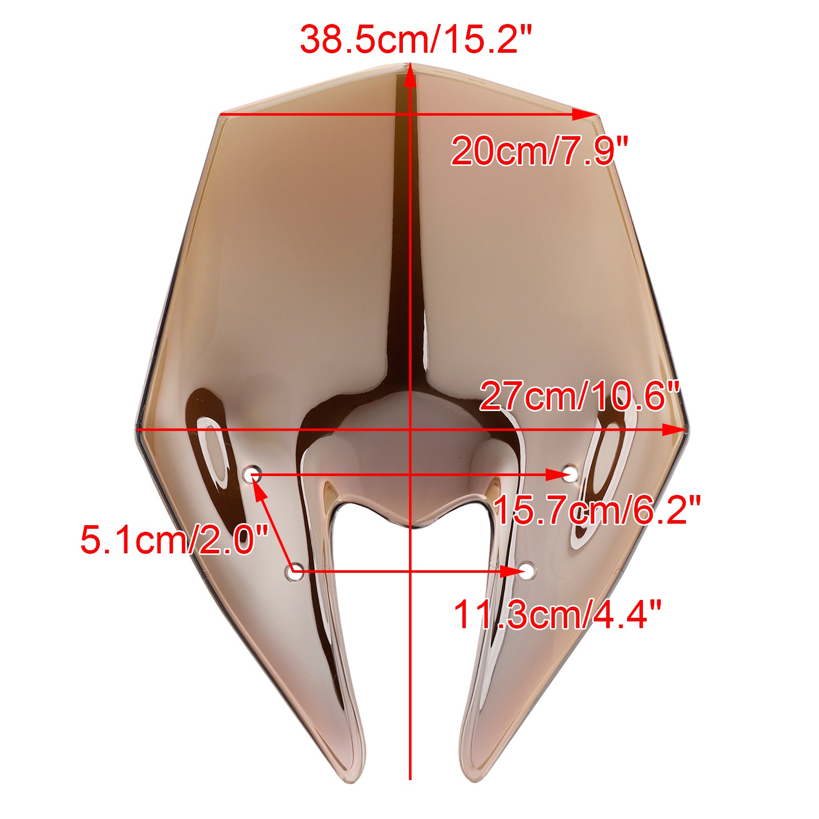 2025 Kawasaki Z900 Windscreen Windshield + Bracket
