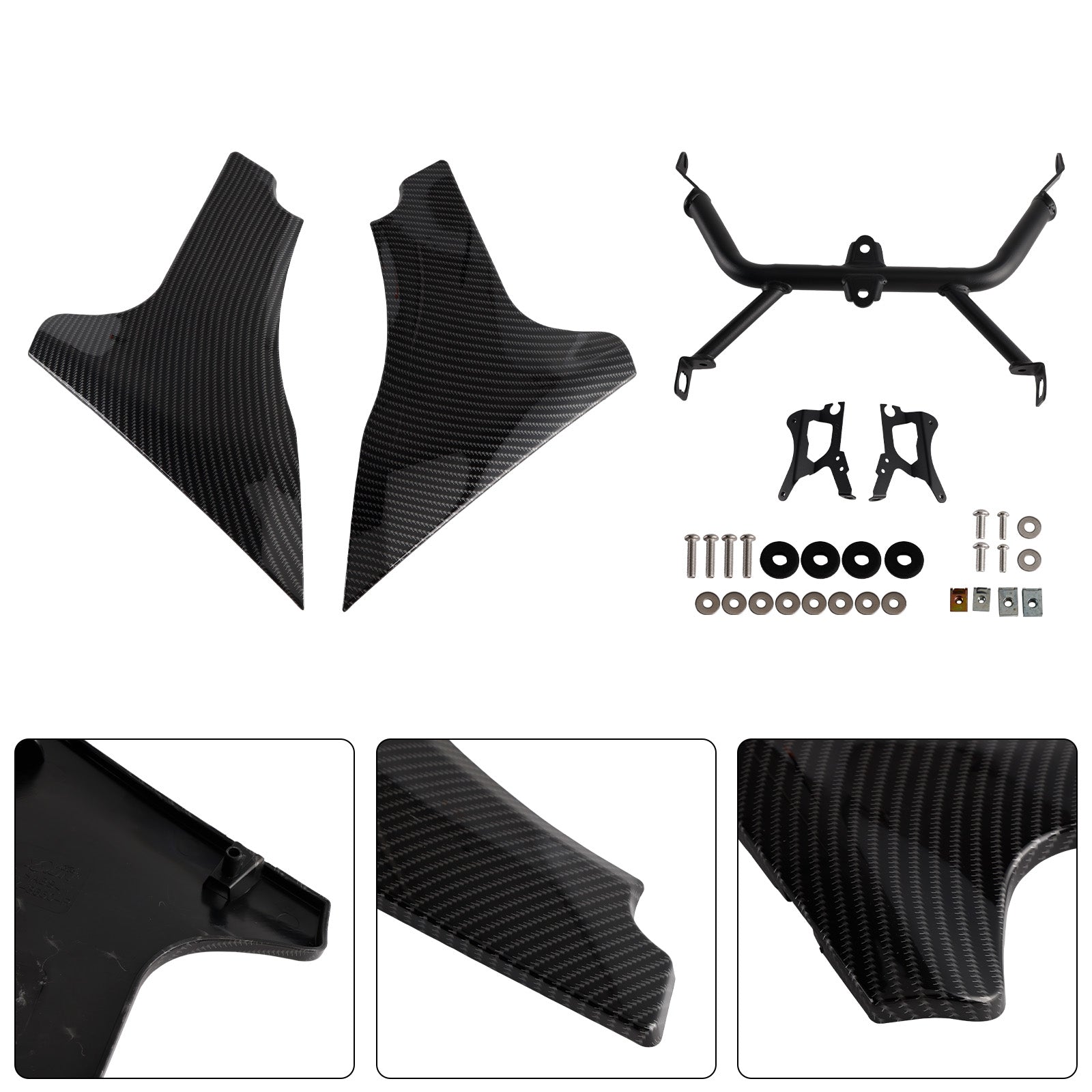 23-25 CVO 121 117 Road Glide FLTRXSESide Panel Brackets Support Spoiler