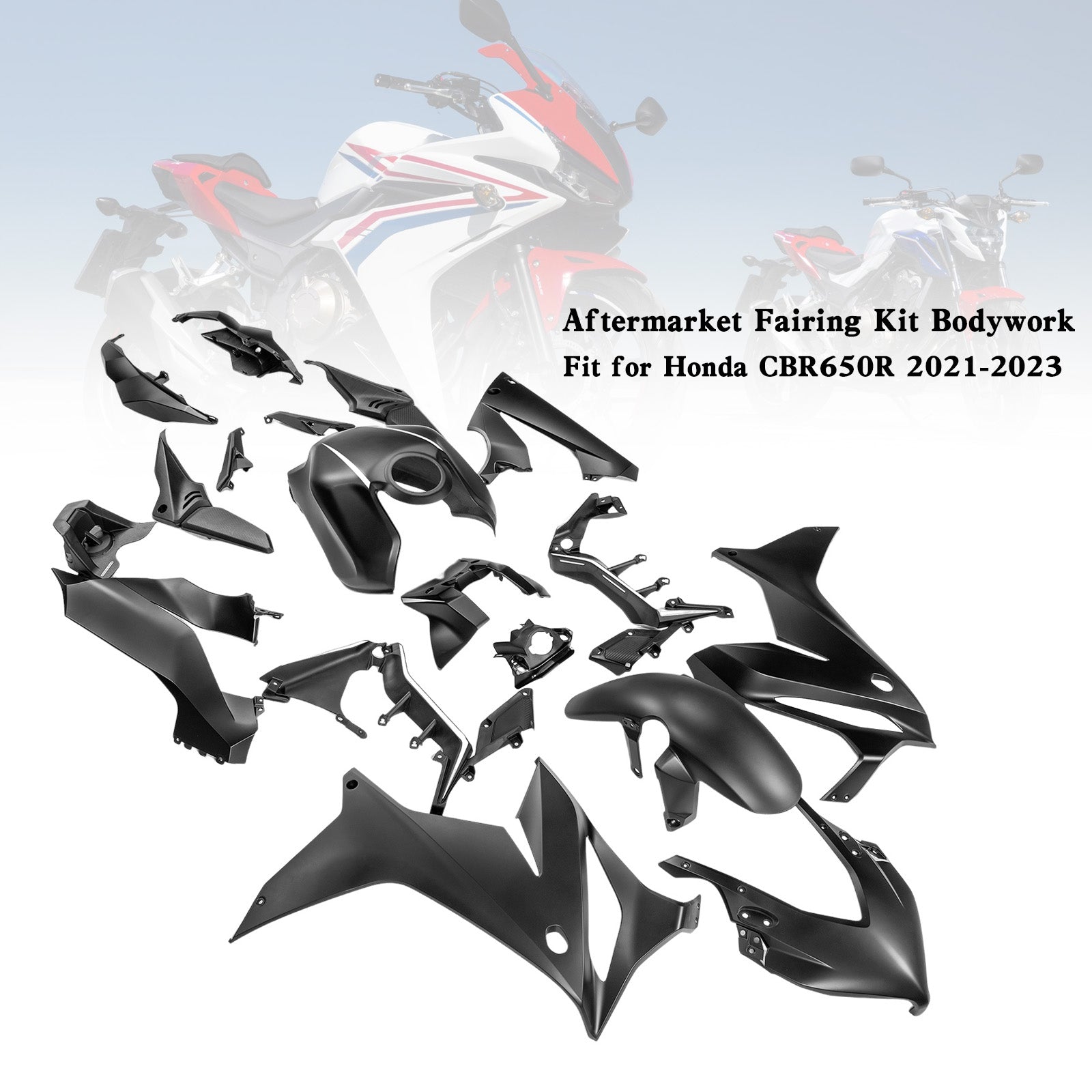 Amotopart 2021-2023 Honda CBR650R Fairing Kit Collection