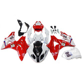 Amotopart BMW S1000RR 2009-2014 White&Red Style4 Fairing Kit