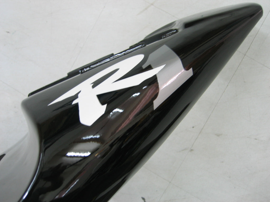 Amotopart 2000-2001 Yamaha YZF 1000 R1 Gloss Black with Logo Fairing Kit