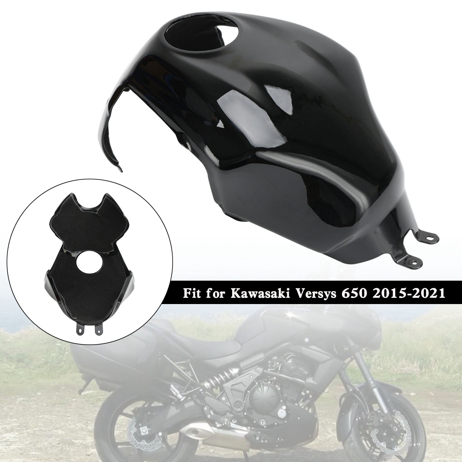 2015-2021 Kawasaki Versys 650 Gas Tank Cover Guard Fairing Protector