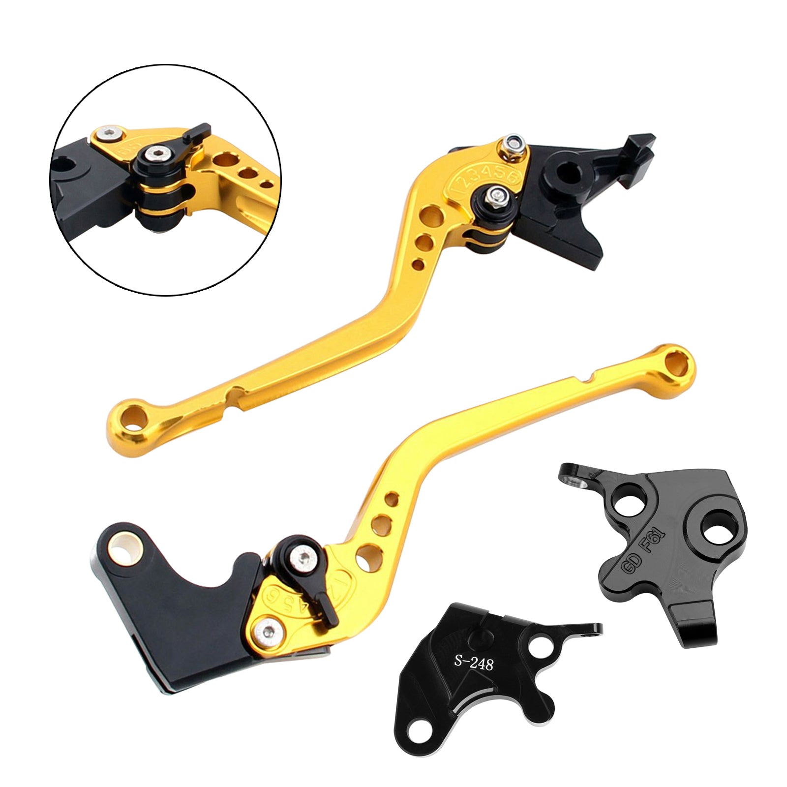 2008-2011 Yamaha YZF R125 Long levier de frein d'embrayage