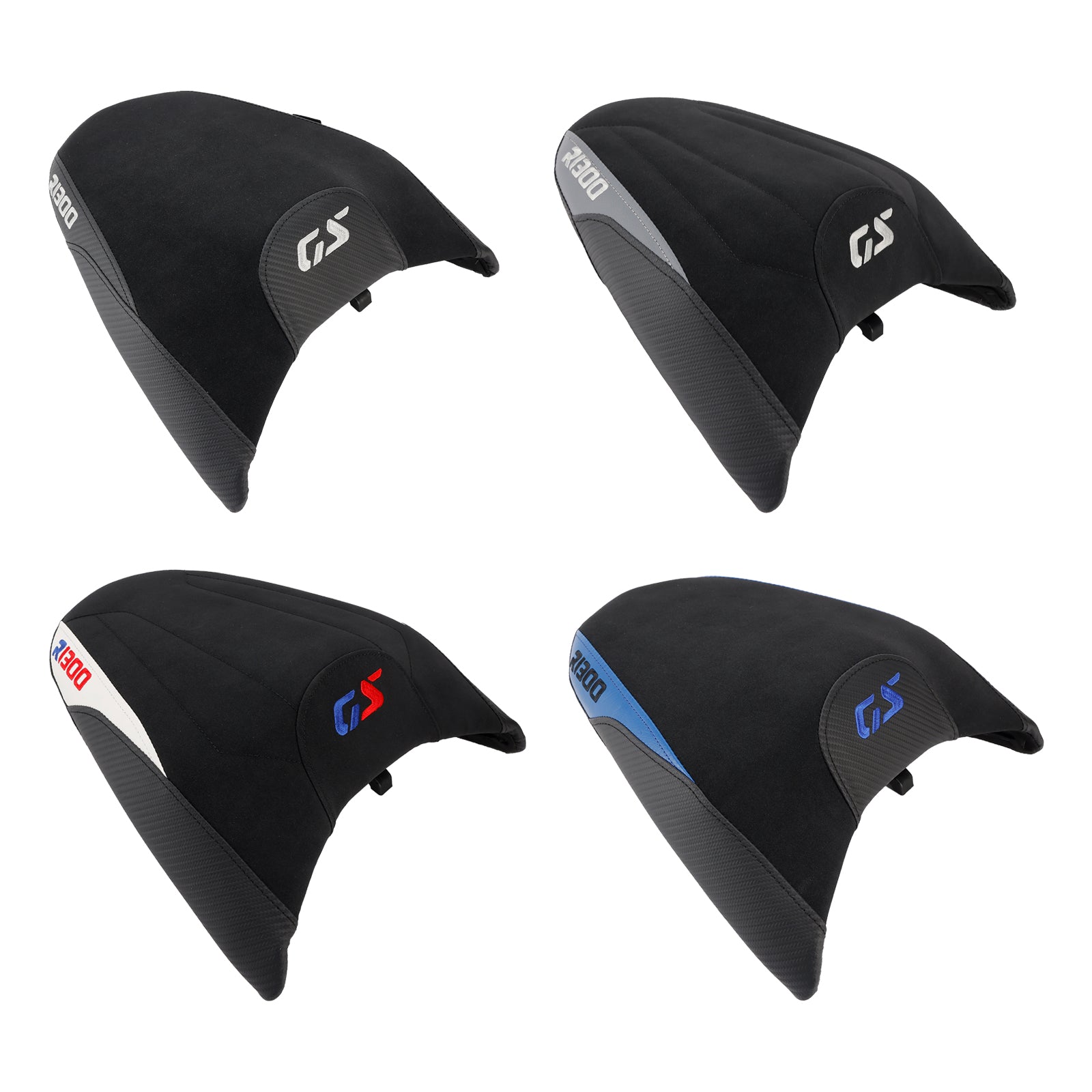 BMW R1300GS R 1300 GS 24-25 WIT ACHTER PASSENGER STAIN PILLION Saddle platblauw