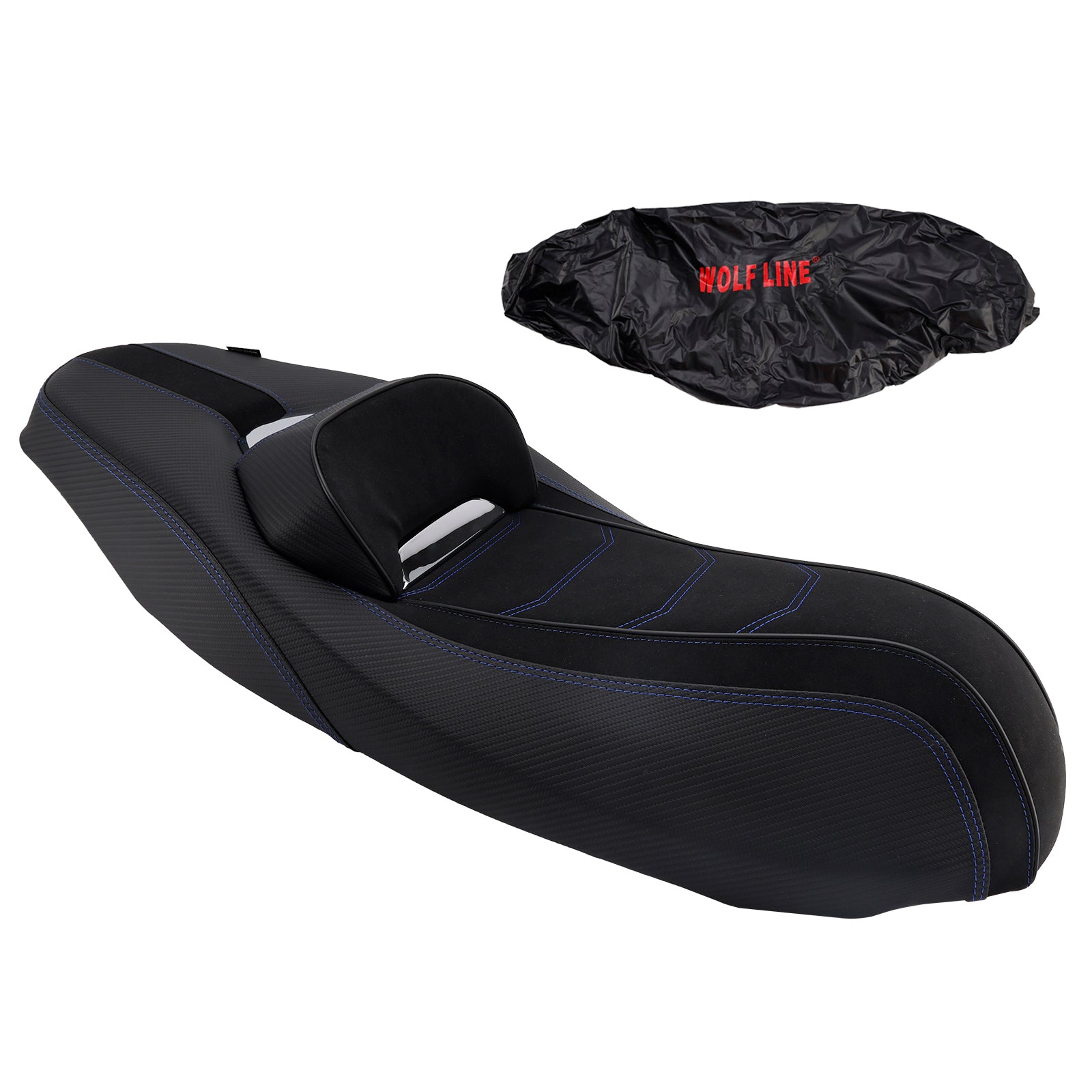 20-23 Yamaha Nmax155 N-Max 155 Poduszka kierowcy przedniego siedzenia Raider Pu Blue Fit