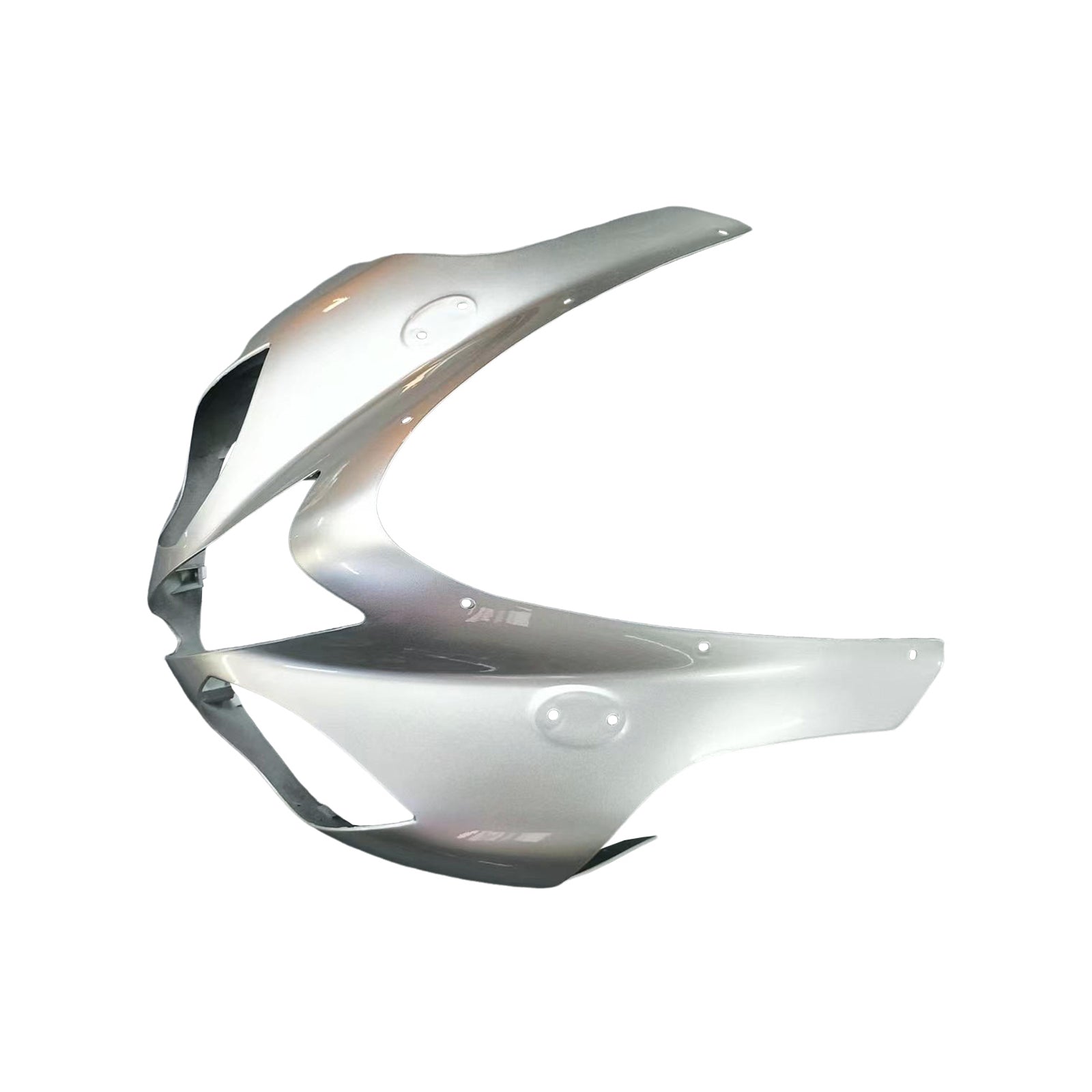 Amotopart 2007-2008 Kawasaki ZX6R 636 Silver Fairing Kit