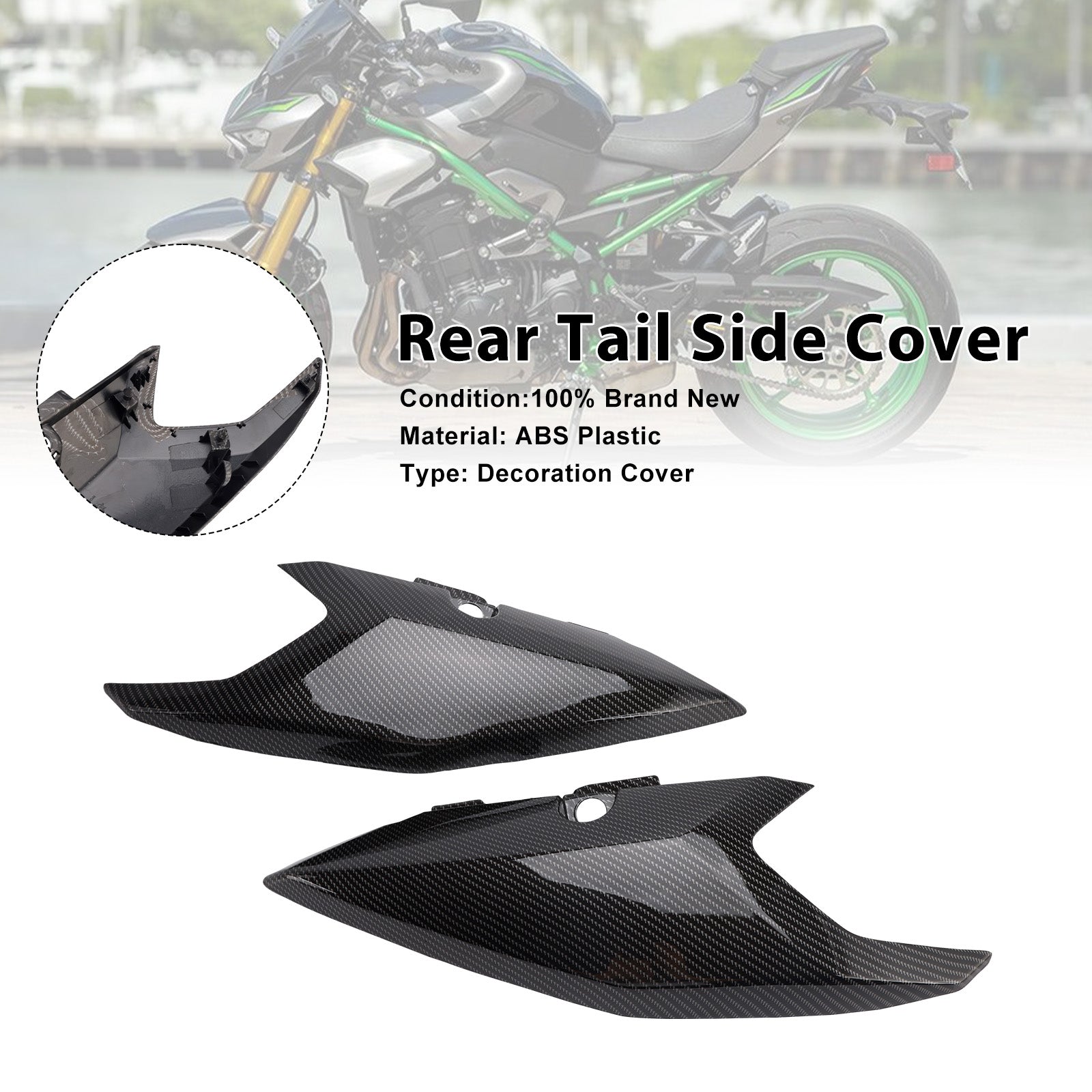2025-2026 Yamaha Tenere 700 T700S Rear Tail Side Cover Fairing