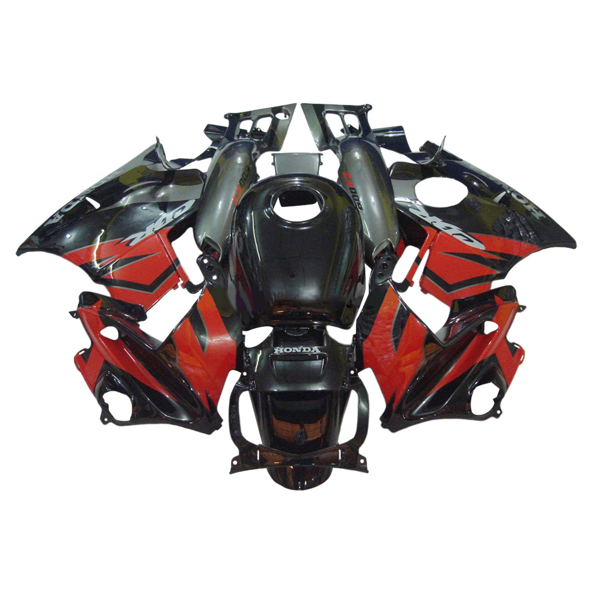 Amotopart 1995–1996 Honda CBR600 F3 Rot-Schwarz-Verkleidungsset