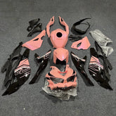 Amotopart 2019-2024 Ninja ZX-25R ZX-4R ZX-4RR Kawasaki Pink &amp; Schwarz Verkleidungssatz