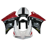 Amotopart Ducati 996 748 1996-2002 Red&Black Style7 Fairing Kit