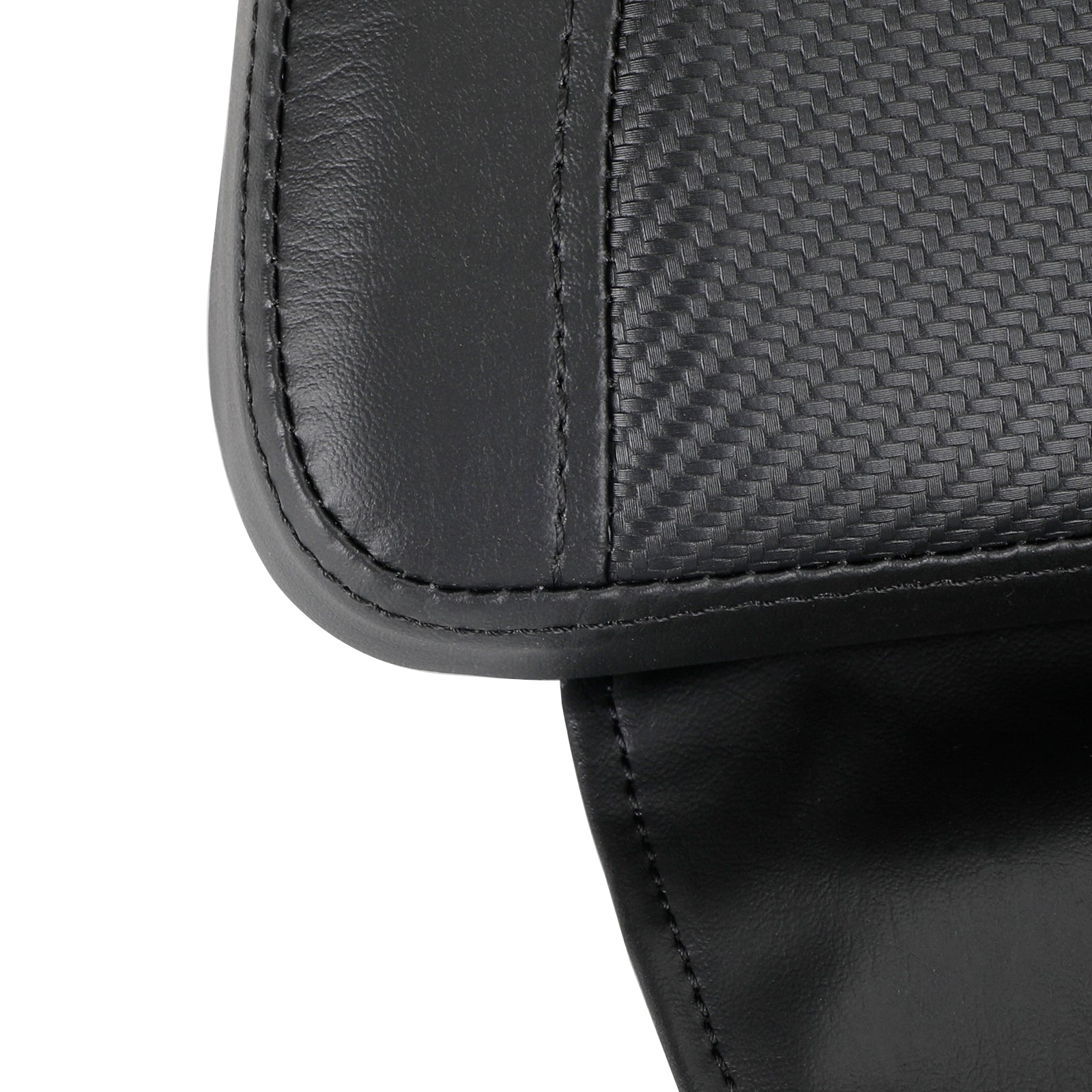 Chopped Pack Trunk Backrest Pad fit for Tour Pack Touring FL Road Glide 2014-Up