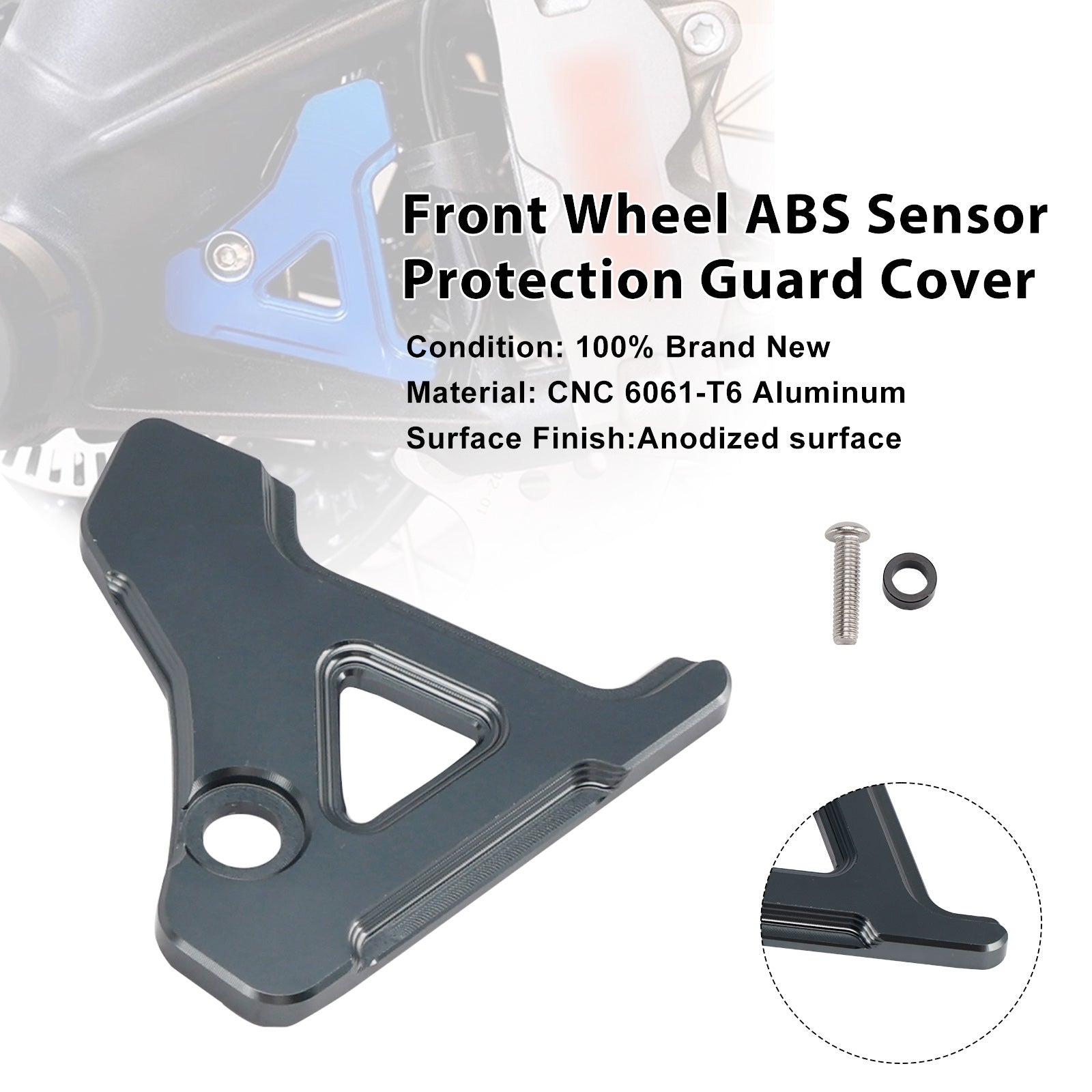 23-25 BMW R1300GS / ADV Front Wheel ABS Sensor Protection Guard