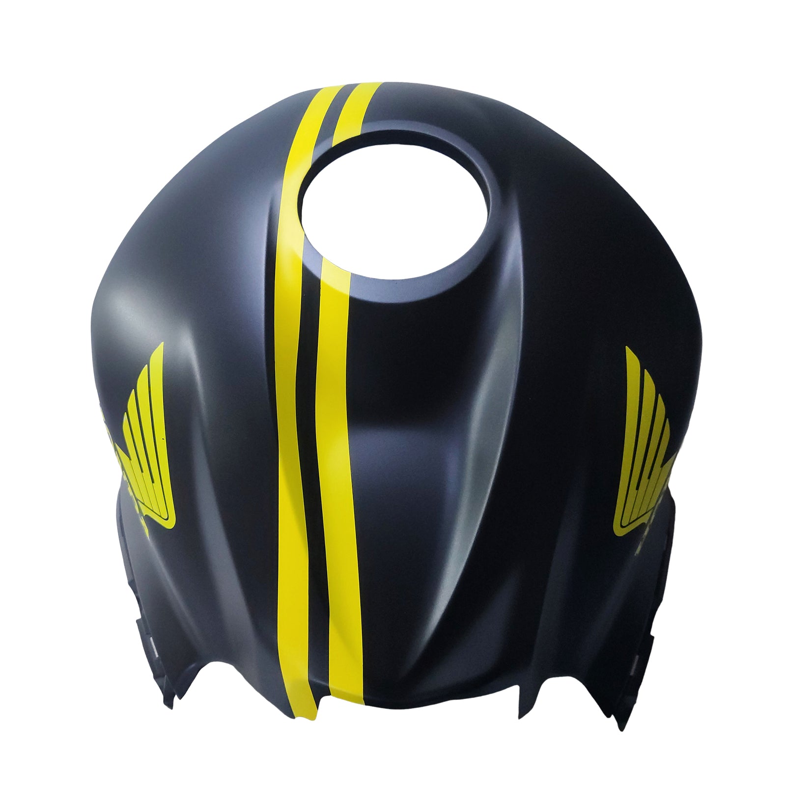 Amotopart 2007-2008 Honda CBR600RR Black Yellow Fairing Kit