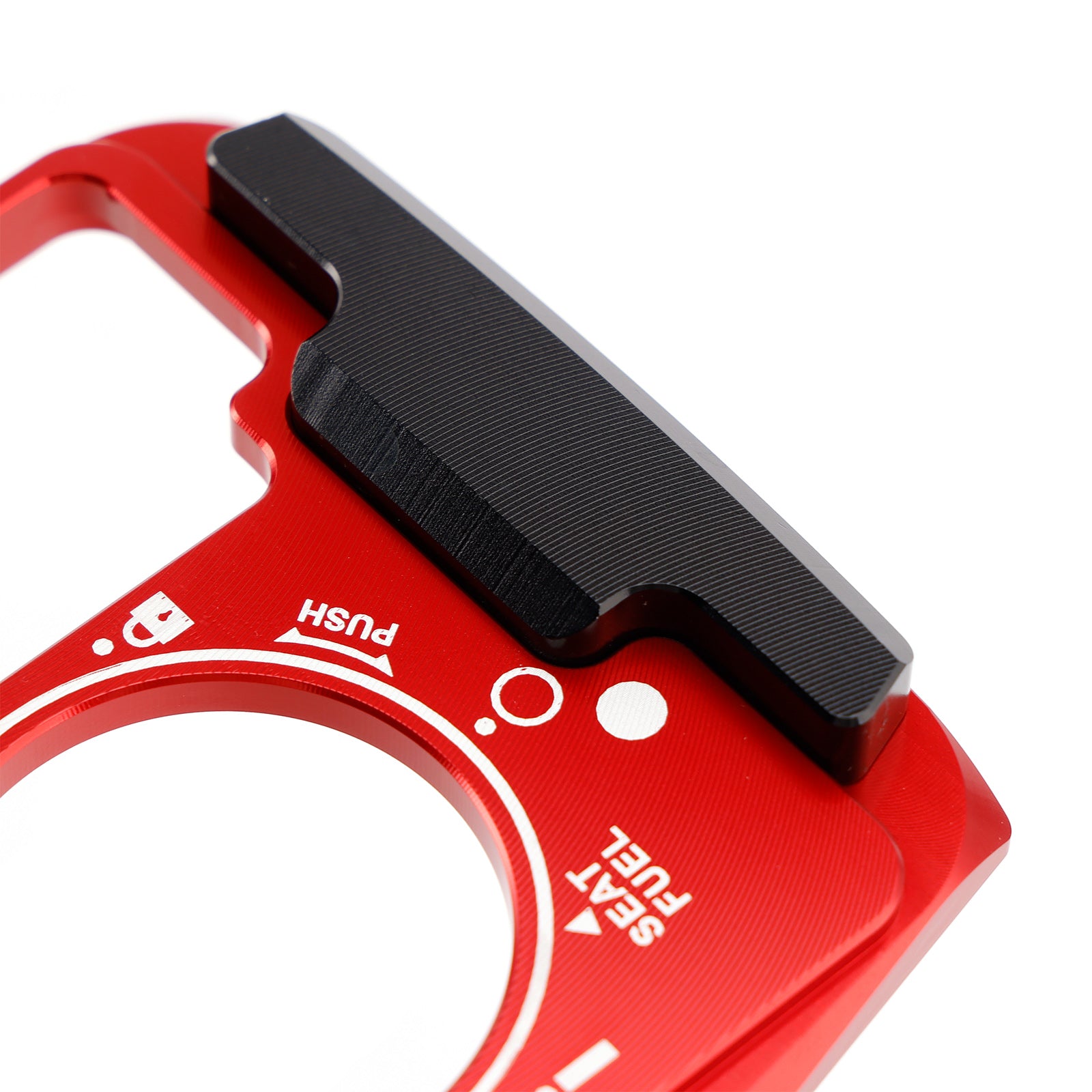 2018-2023 Honda NSS 350 Forza 350 300 Aluminum Key Cylinder Cover Red