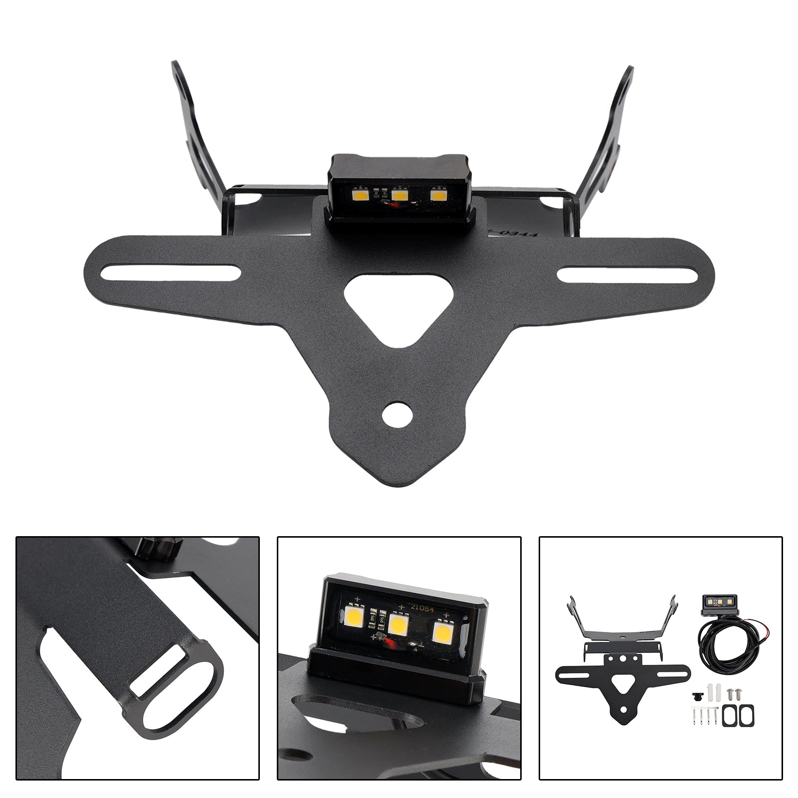 2024-2025 Honda CB650R CBR650R Soporte del marco del soporte del titular de la matrícula