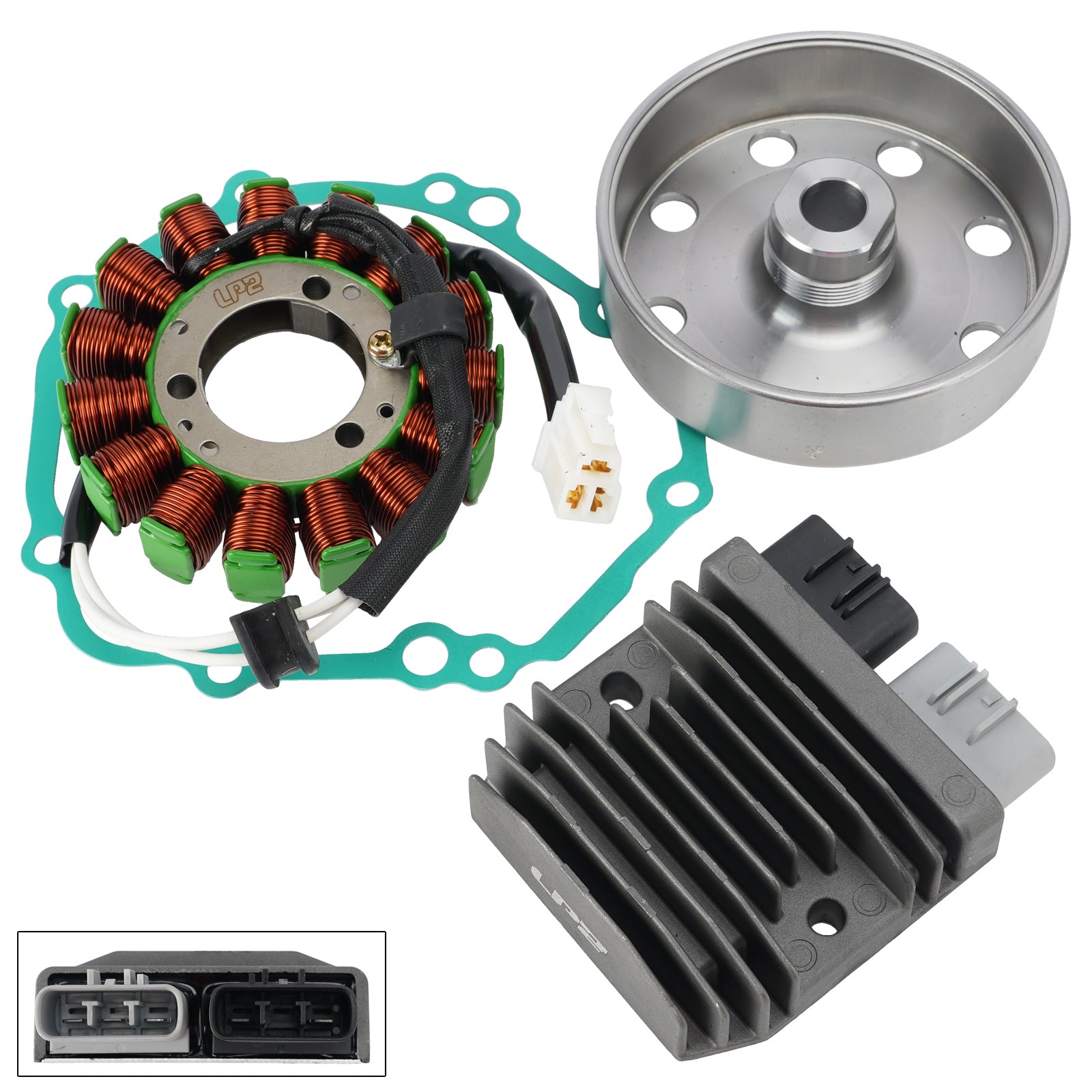 2022-2026 Suzuki GSX-S1000 GT Magneto Rotor Stator Regulator m/pakning