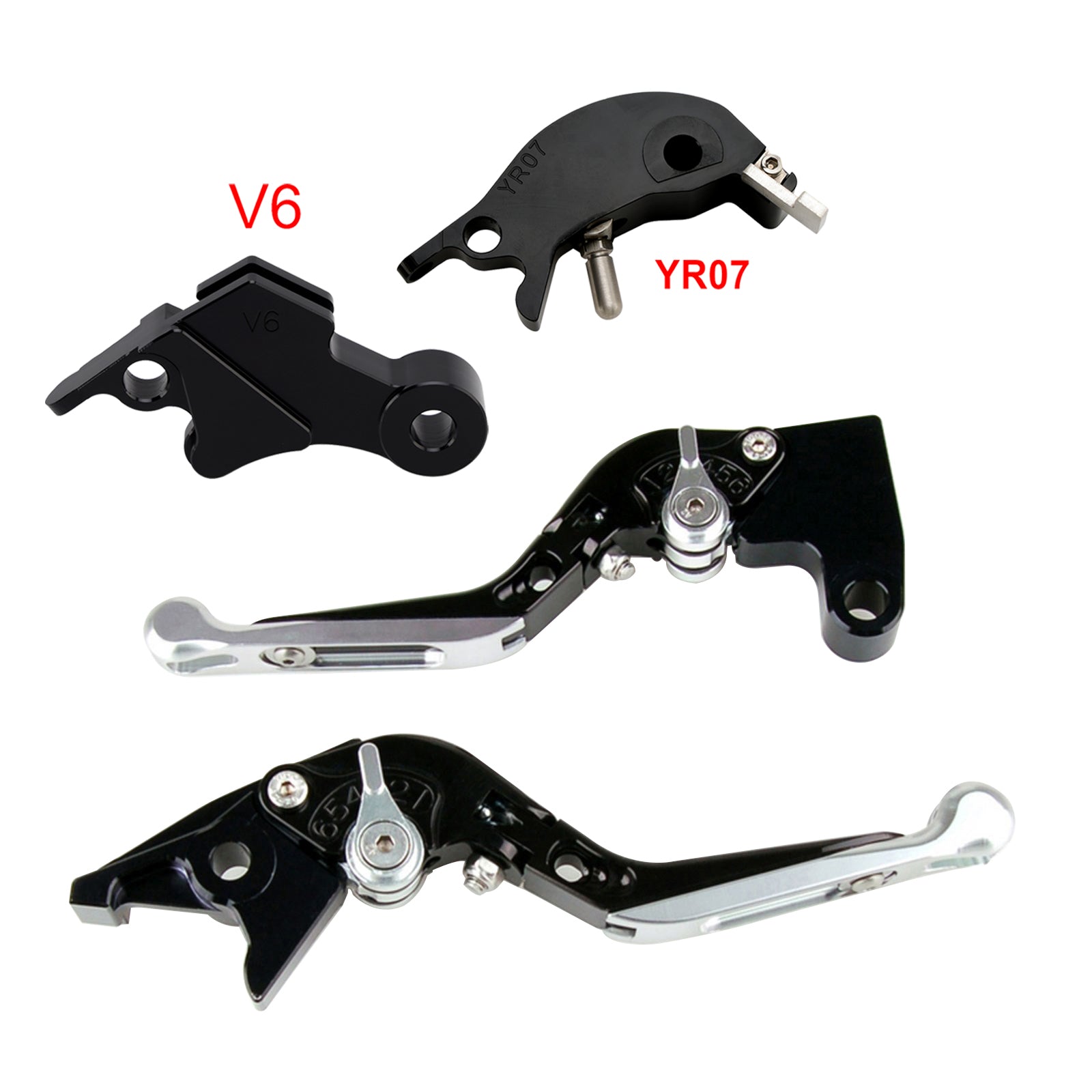 24-25 YAMAHA XSR900 XSR900GP MT-09 MT-09SP Adjustable Clutch Brake Lever