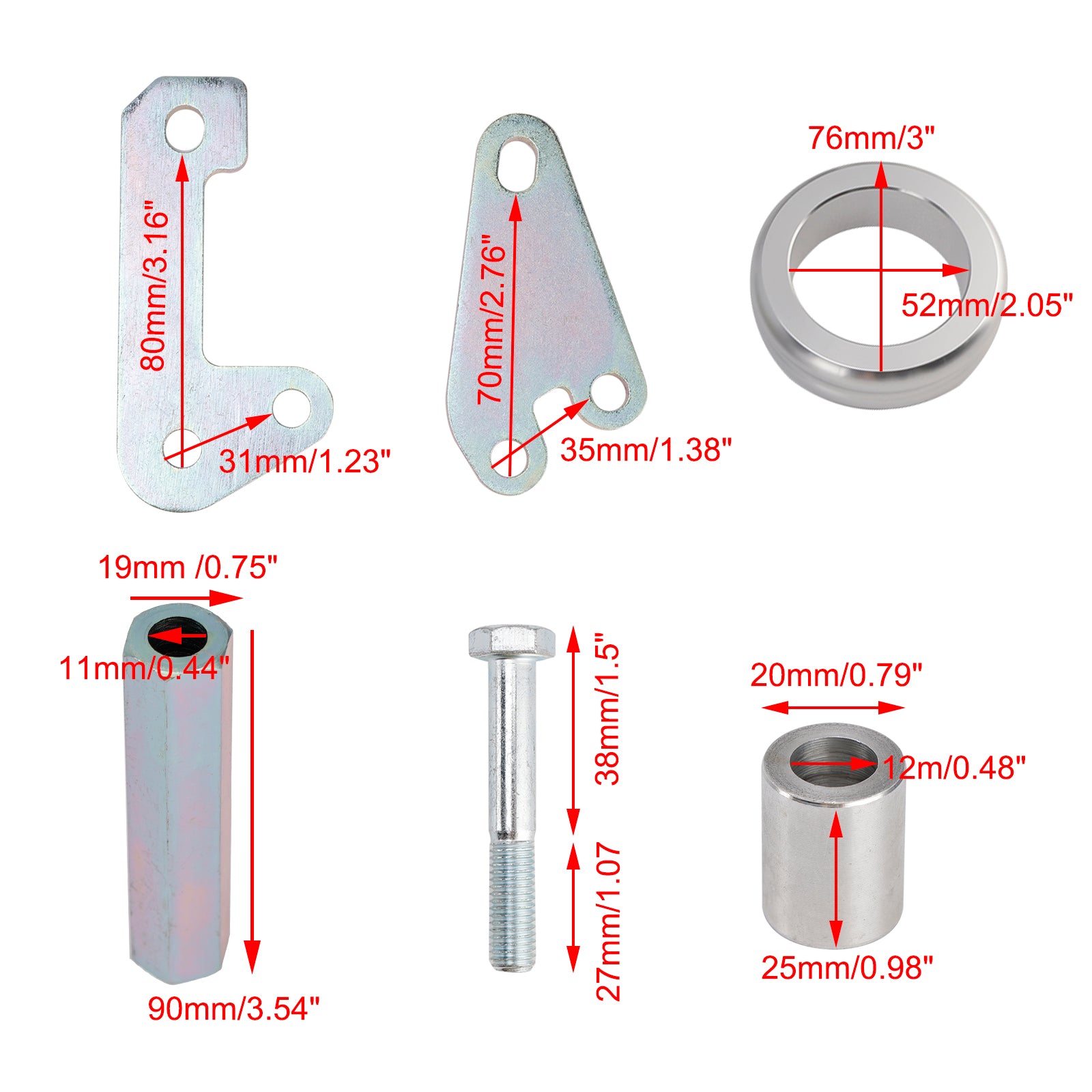 Polaris Ranger Xp 1000 18-25 Lift Kit 3 Inches Front & Rear Rise Suspension