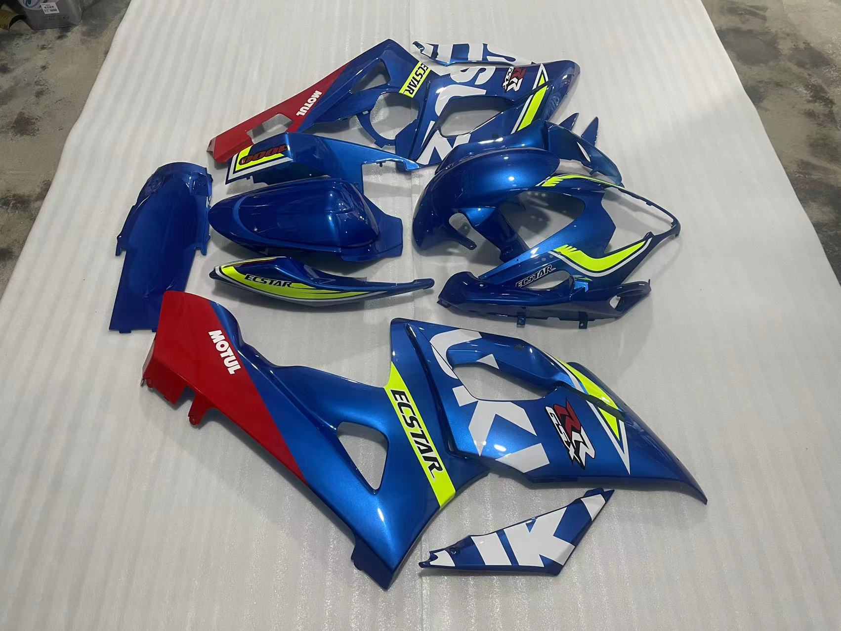 Amotopart 2005-2006 Suzuki GSXR1000 Fairing Blue Style5 Kit