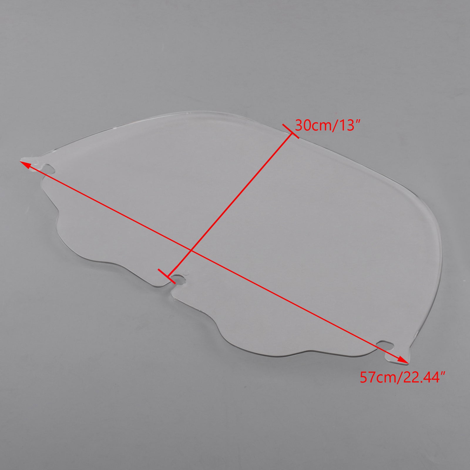 1996-2013 Harley Touring Street Glide Ultra Classic Trike New Clear 13" Windshield