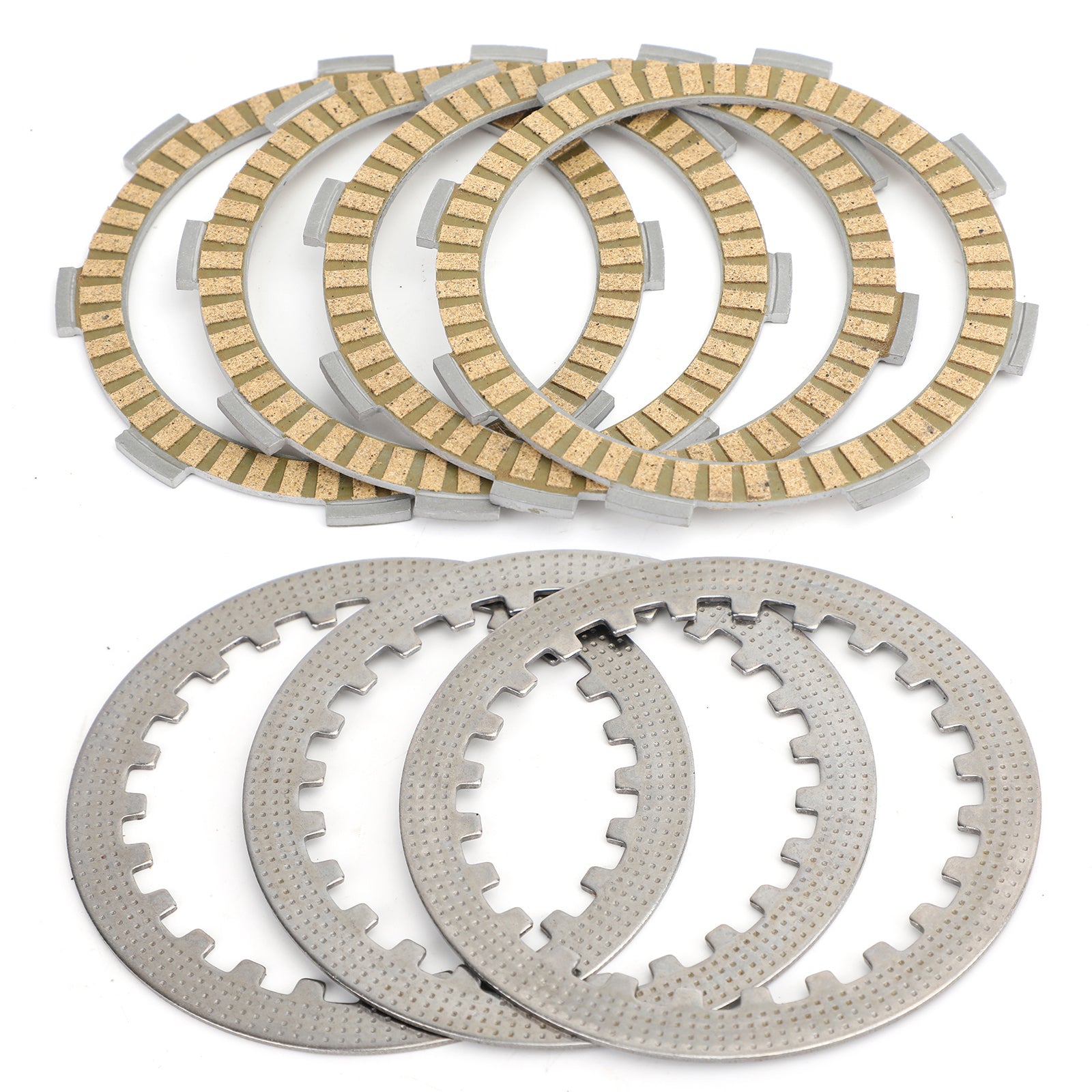 Clutch Kit Steel & Friction Plates for Yamaha YFM125R RAPTOR 125 YBR125 05-2016