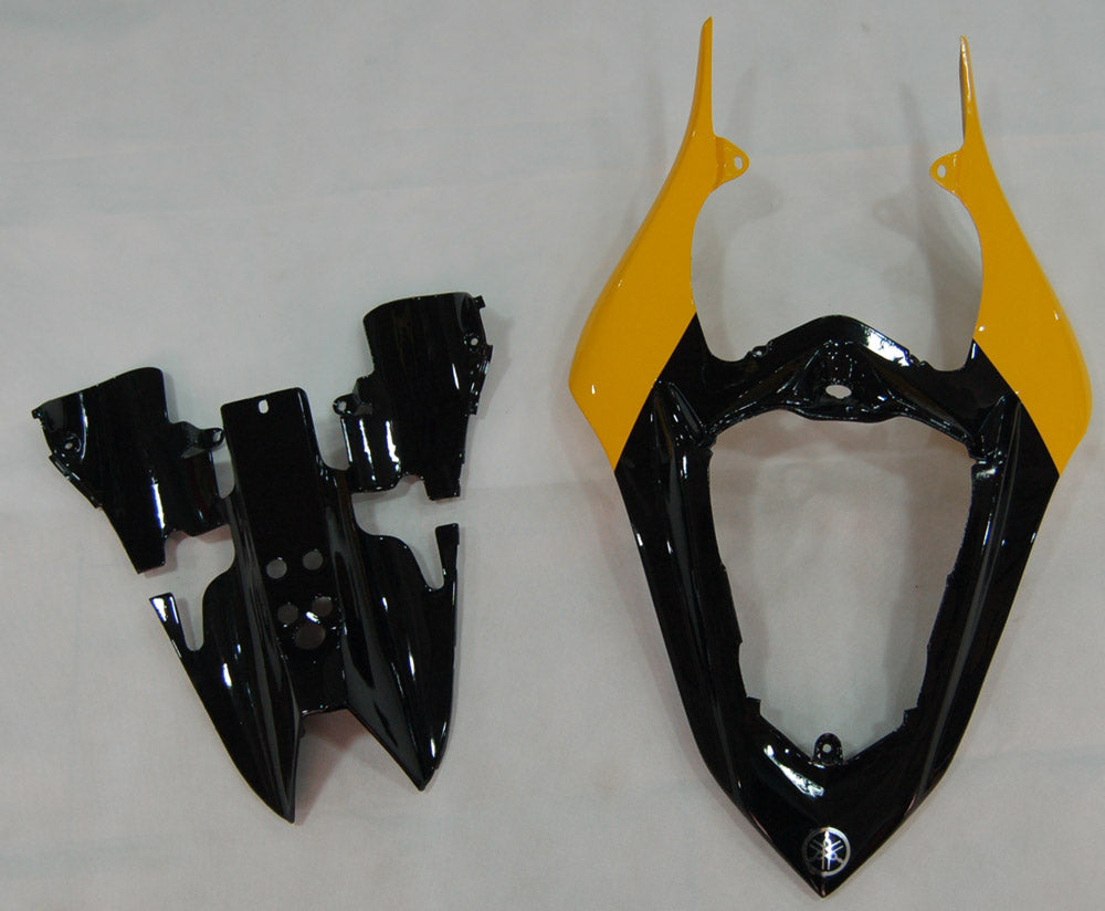 Amotopart 2007-2008 Yamaha YZF 1000 R1 Black&Yellow Fairing Kit