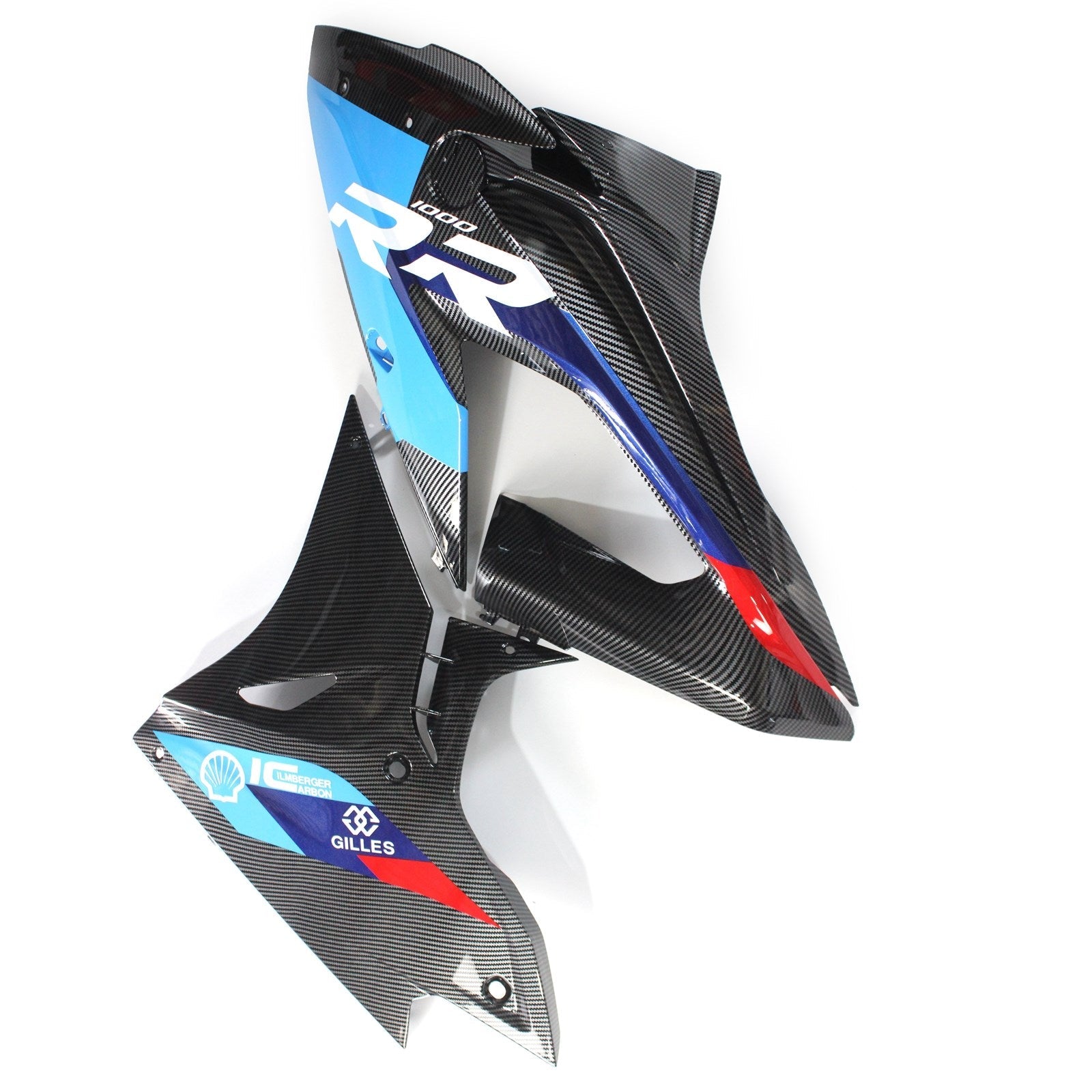 Amotopart 2017-2018 S1000RR Carbon Fiber Pattern Fairing Kit