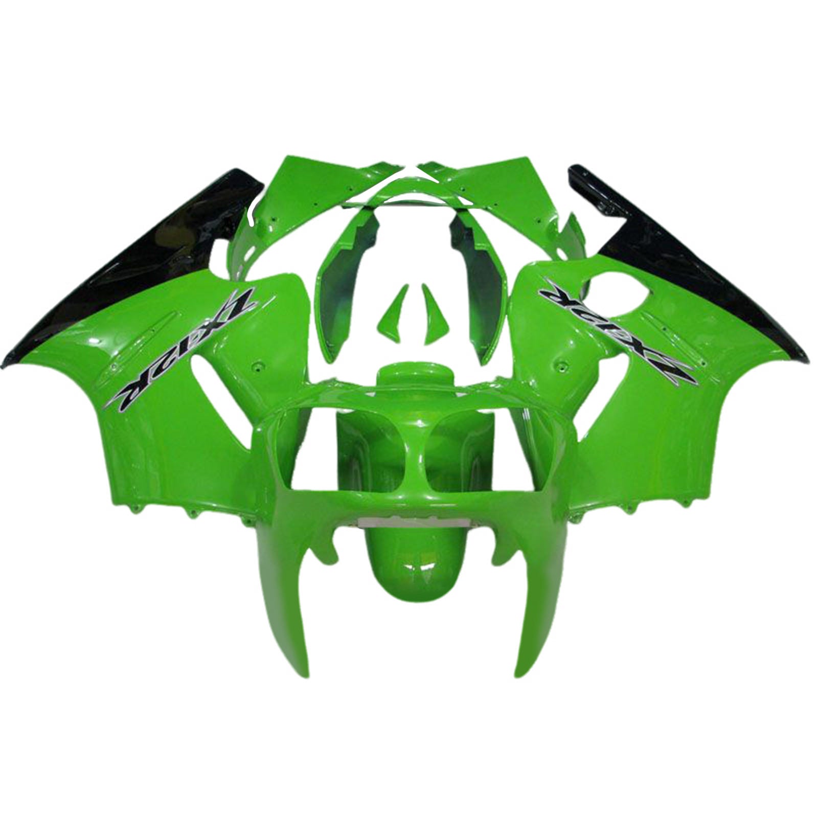 Amotopart 2002-2005  Kawasaki ZX12R Light Green  Fairing Kit