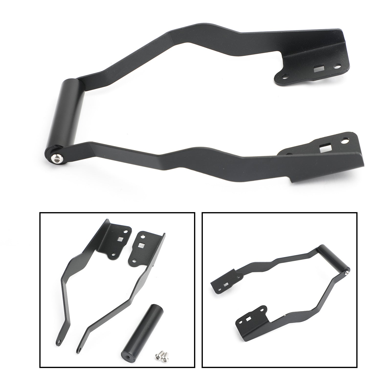 Soporte negro para parabrisas, soporte para Smartphone/GPS para BMW F750GS F850GS 18-19