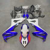 Amotopart Honda CBR650R 2021-2023 White&Blue Fairing Kit