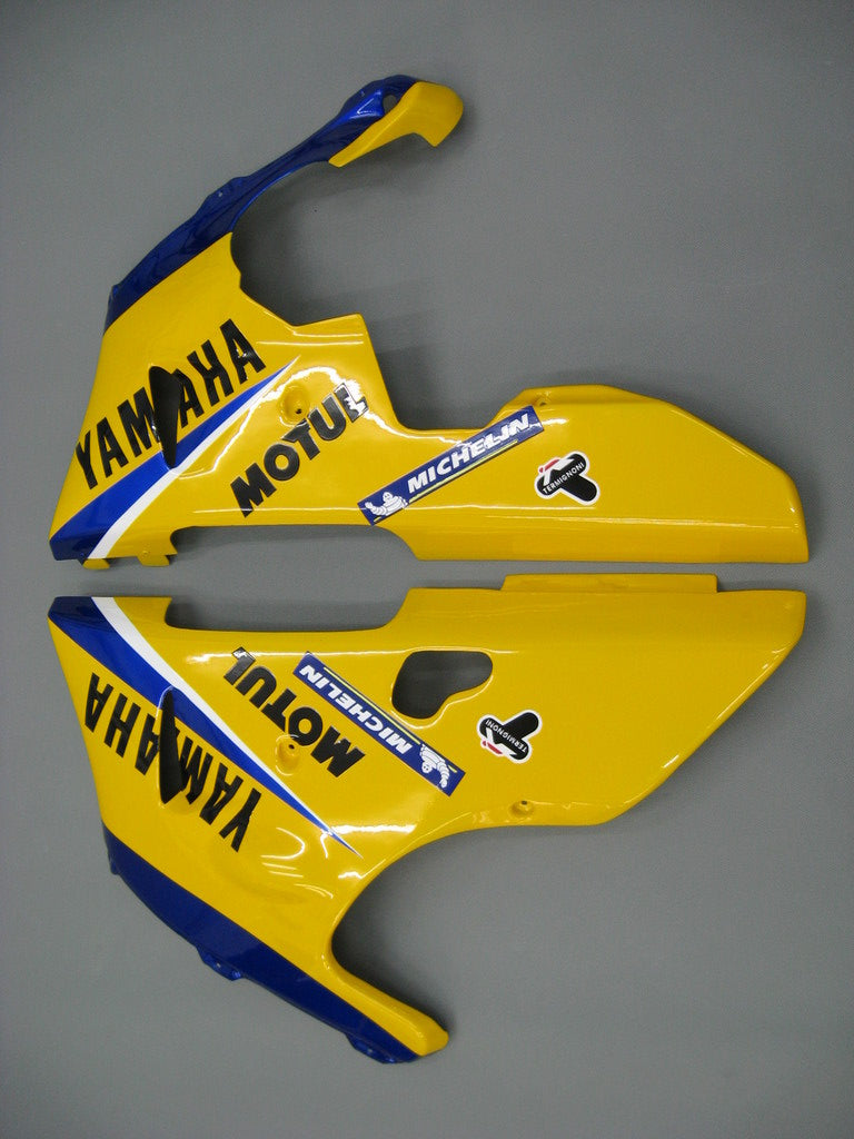 Amotopart 2000-2001 Yamaha YZF 1000 R1 Blue&Yellow Fairing Kit