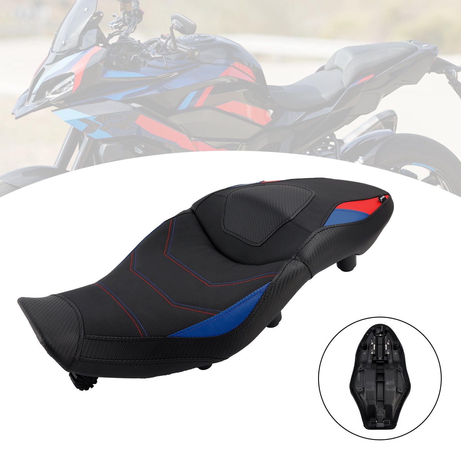 Rider Passenger Seat Front Rear Cushion +20mm For Bmw S1000Xr 20-26 M1000Xr