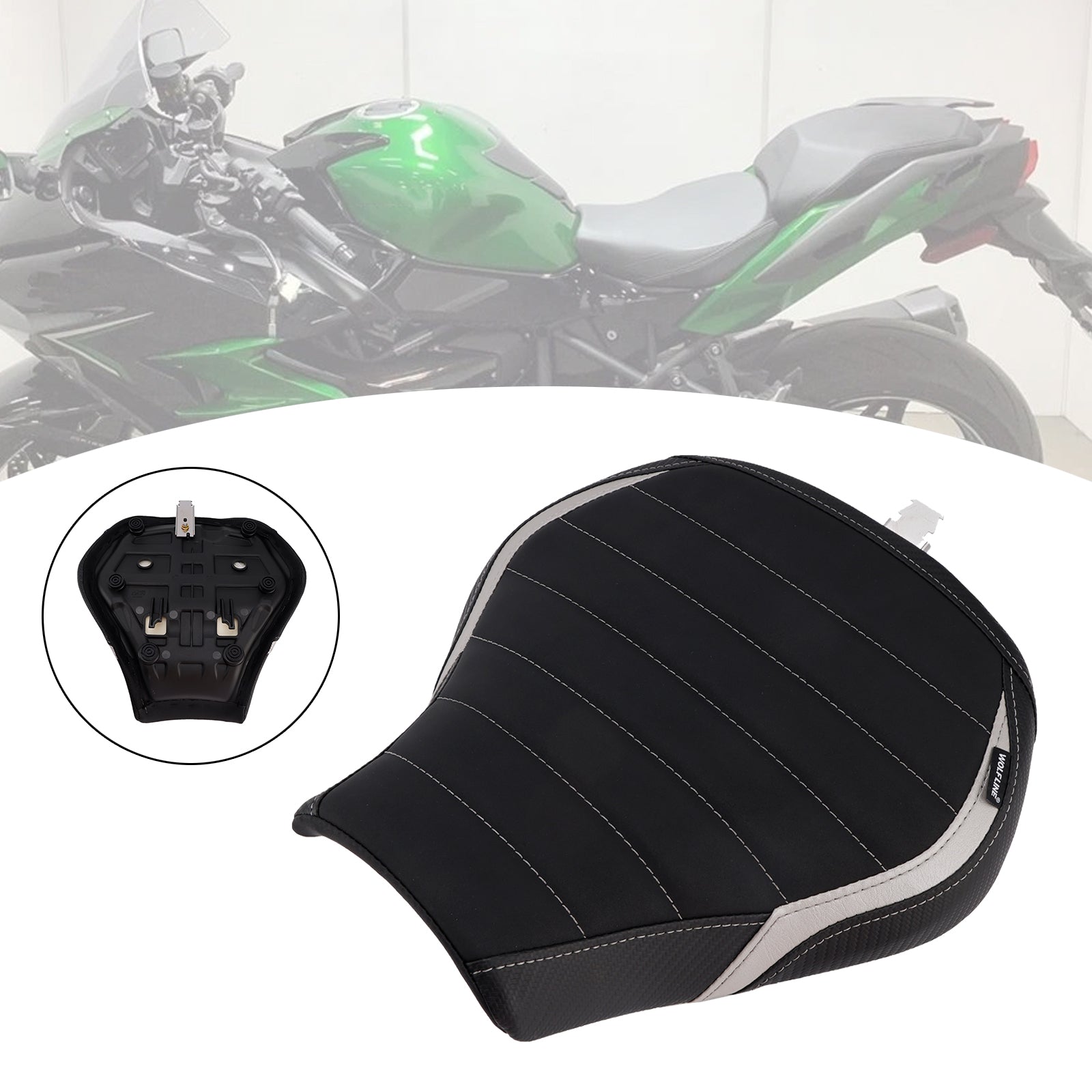 2022-2025 Kawasaki Ninja H2 Sx Front Driver Seat Raider Cushion Fits