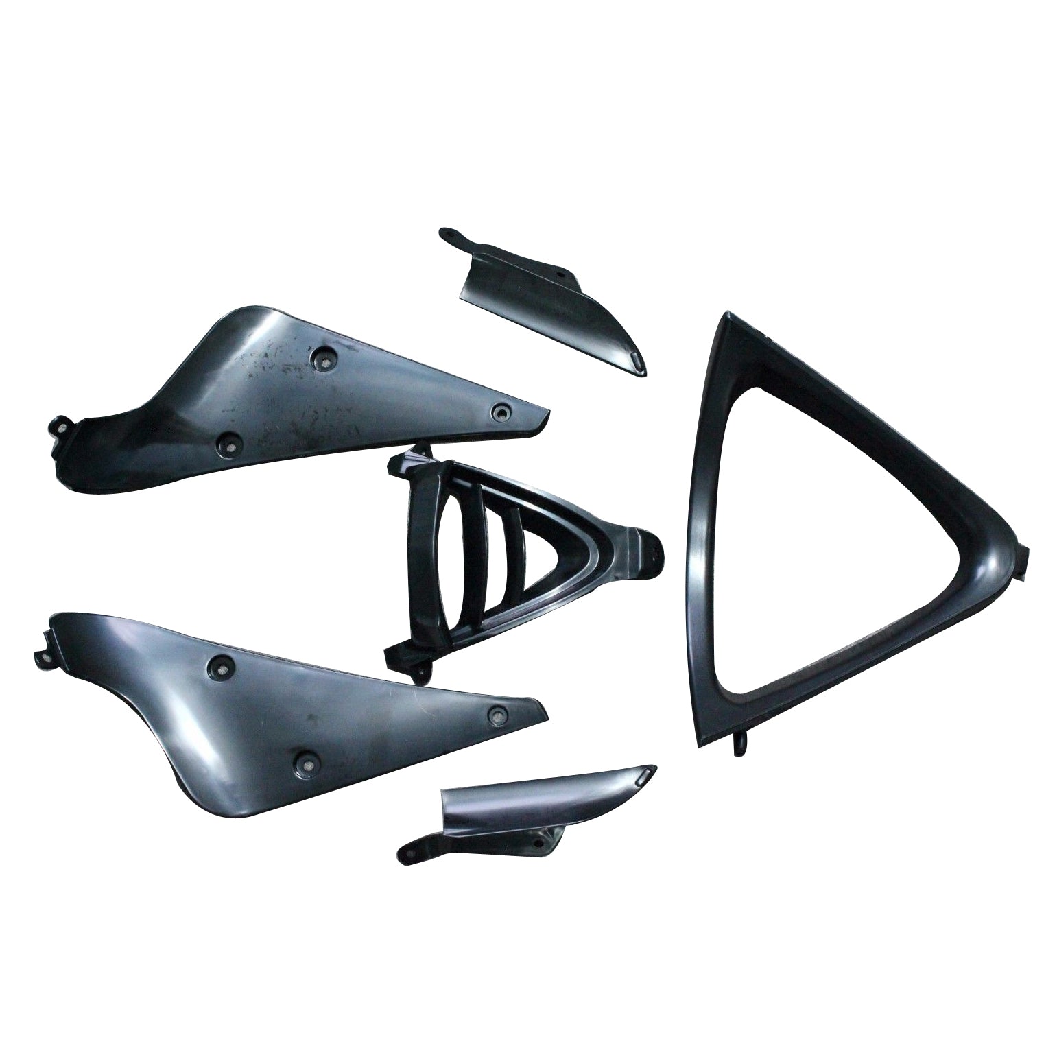 Amotopart 2009-2012 Triumph Daytona 675 Unpainted Fairing Kit