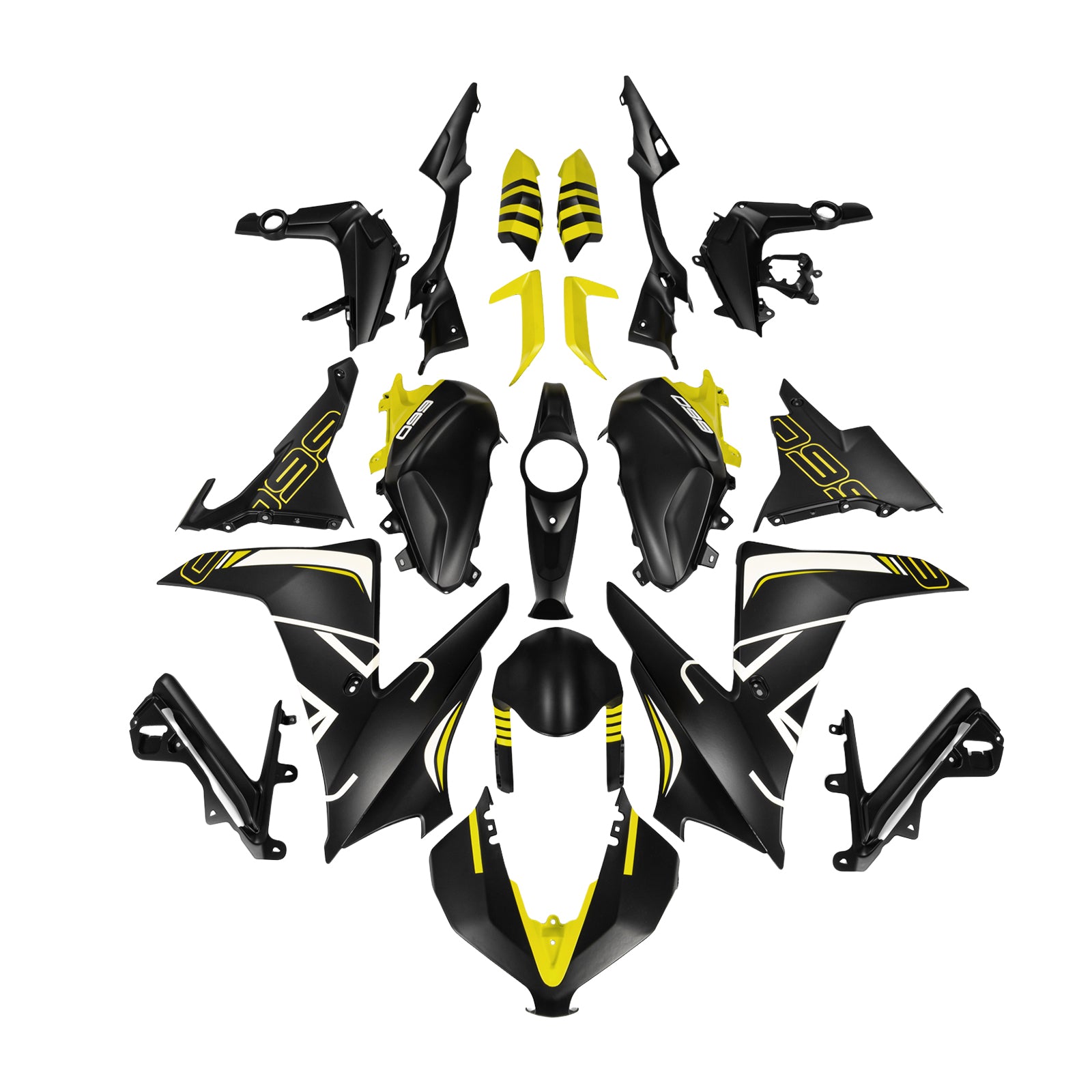 Amotopart 2024-2025 Triumph Daytona 660 Fairing Kit