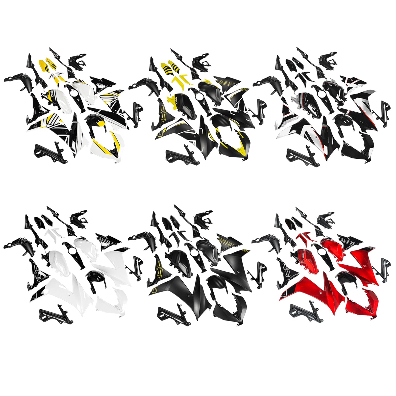 Amotopart 2024-2025 Triumph Daytona 660 Fairing Kit