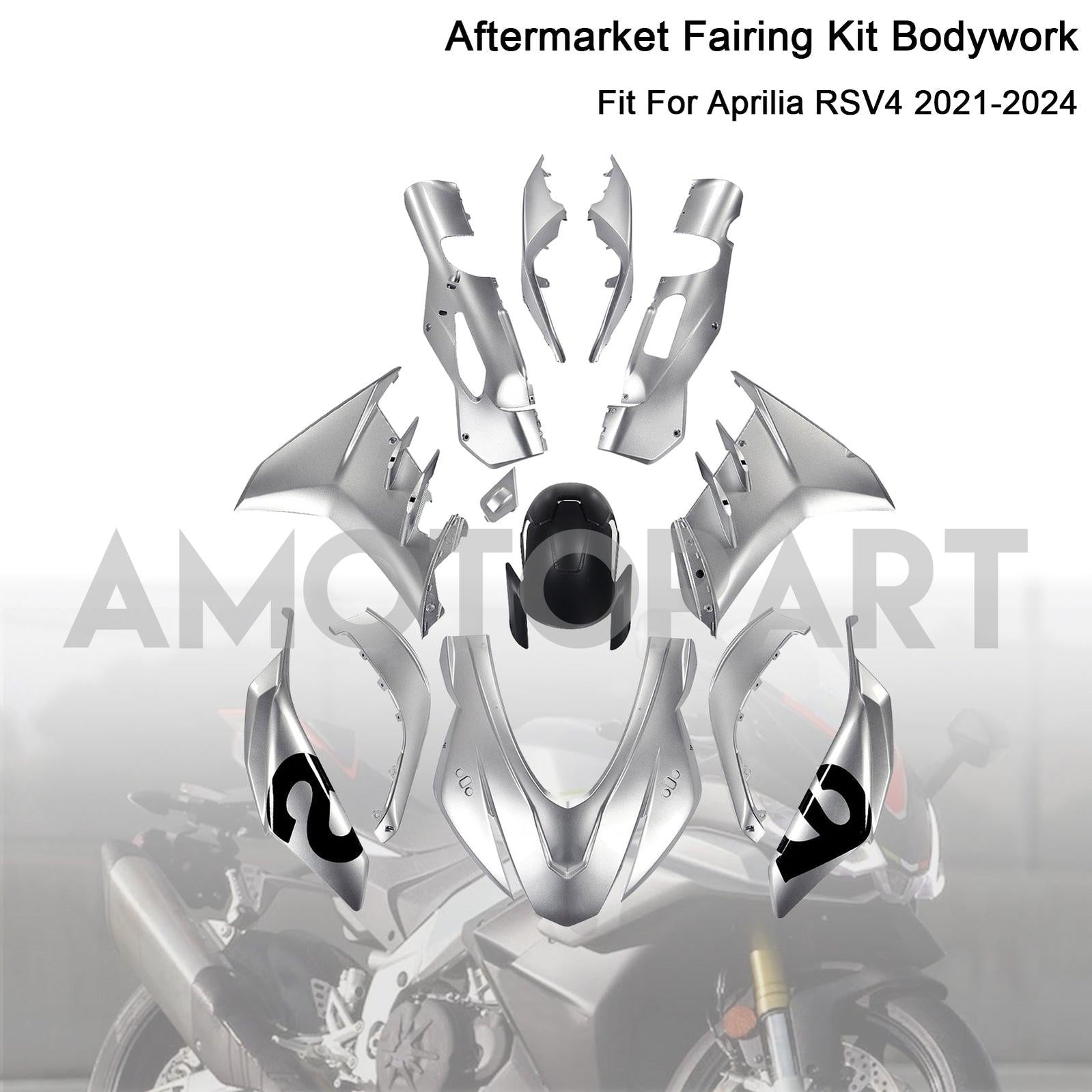 Amotopart 2021-2024 Aprilia RSV4 Fairing Kit