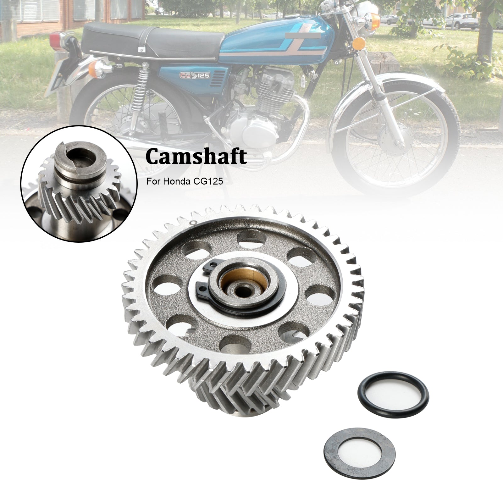 Honda CG125 Motor-Steuerrad Einlass-/Auslass-Nockenwelle